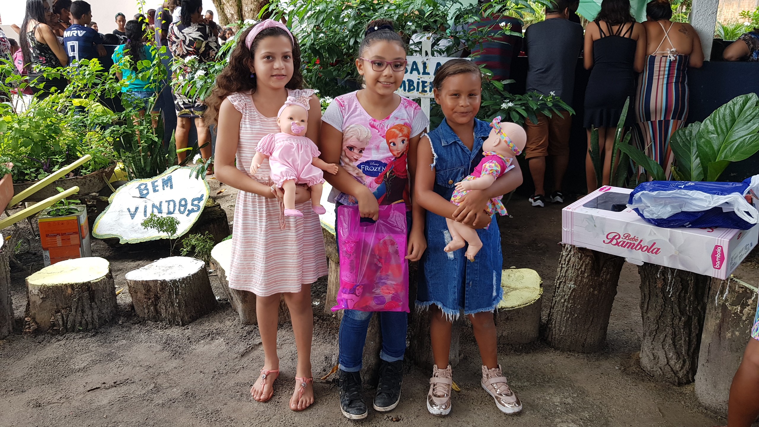 Projeto social Anjos da Guarda promove festa de Natal e encerramento do ano letivo