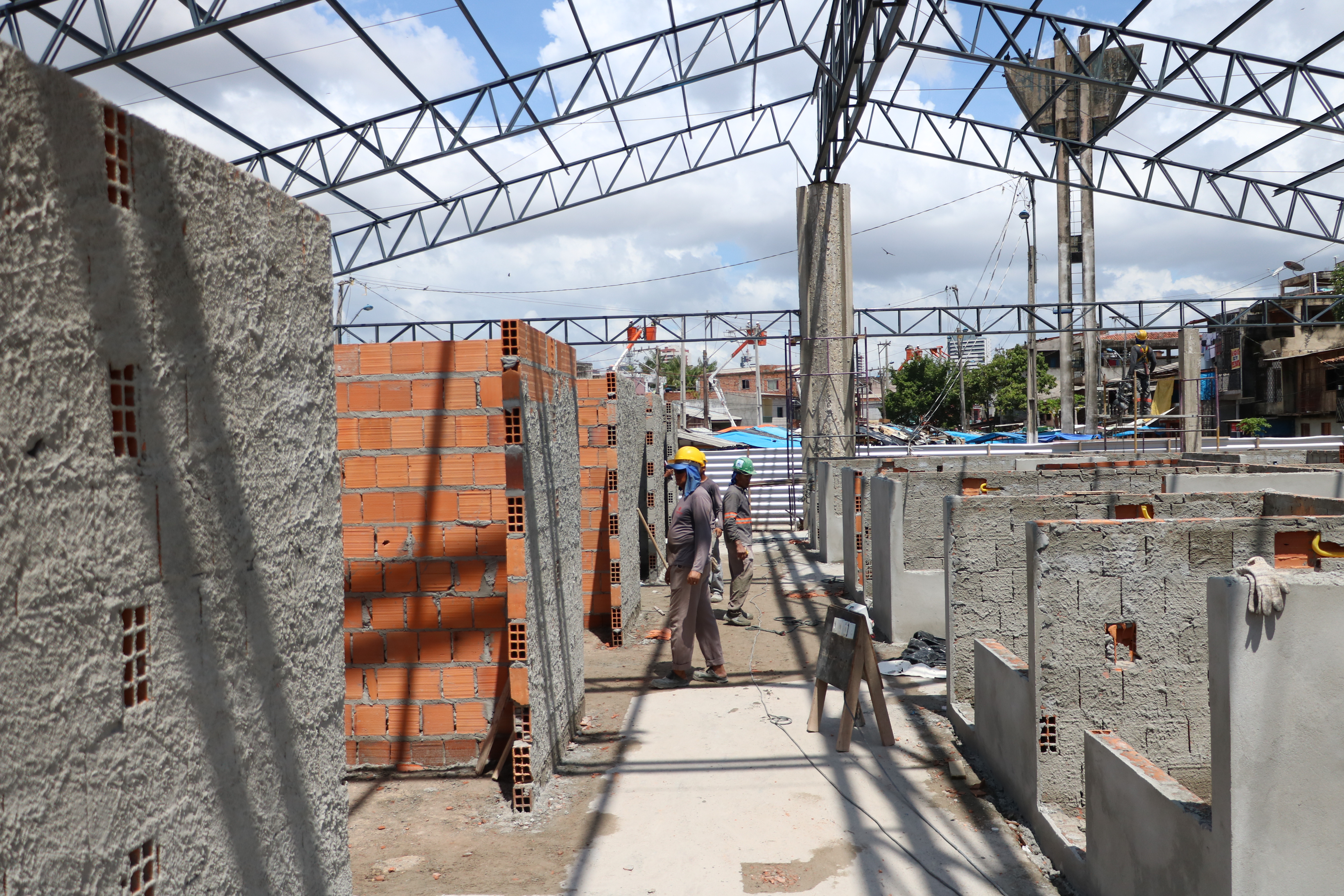 Reforma do Complexo do Jurunas segue com 40% de serviços já executados