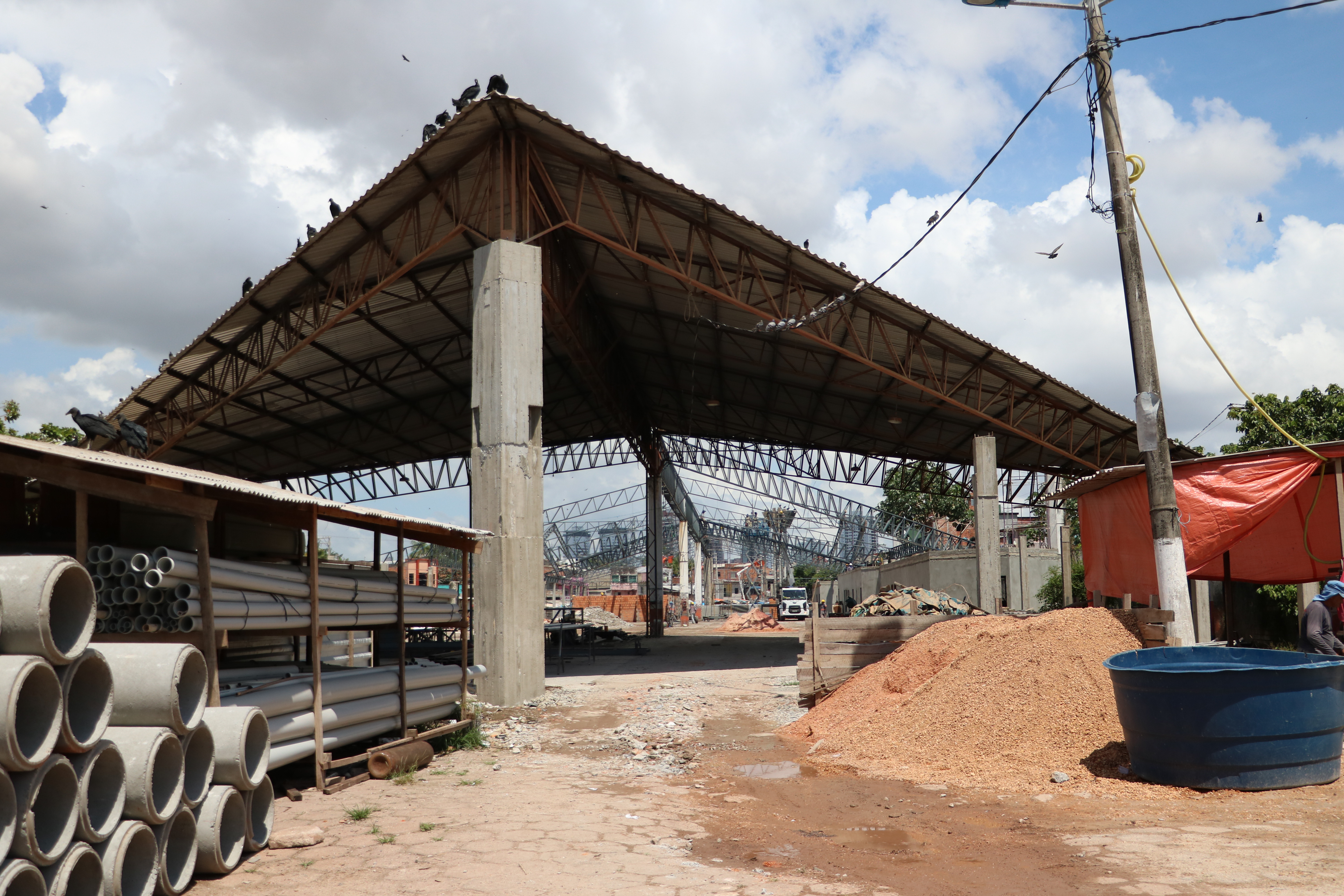 Reforma do Complexo do Jurunas segue com 40% de serviços já executados