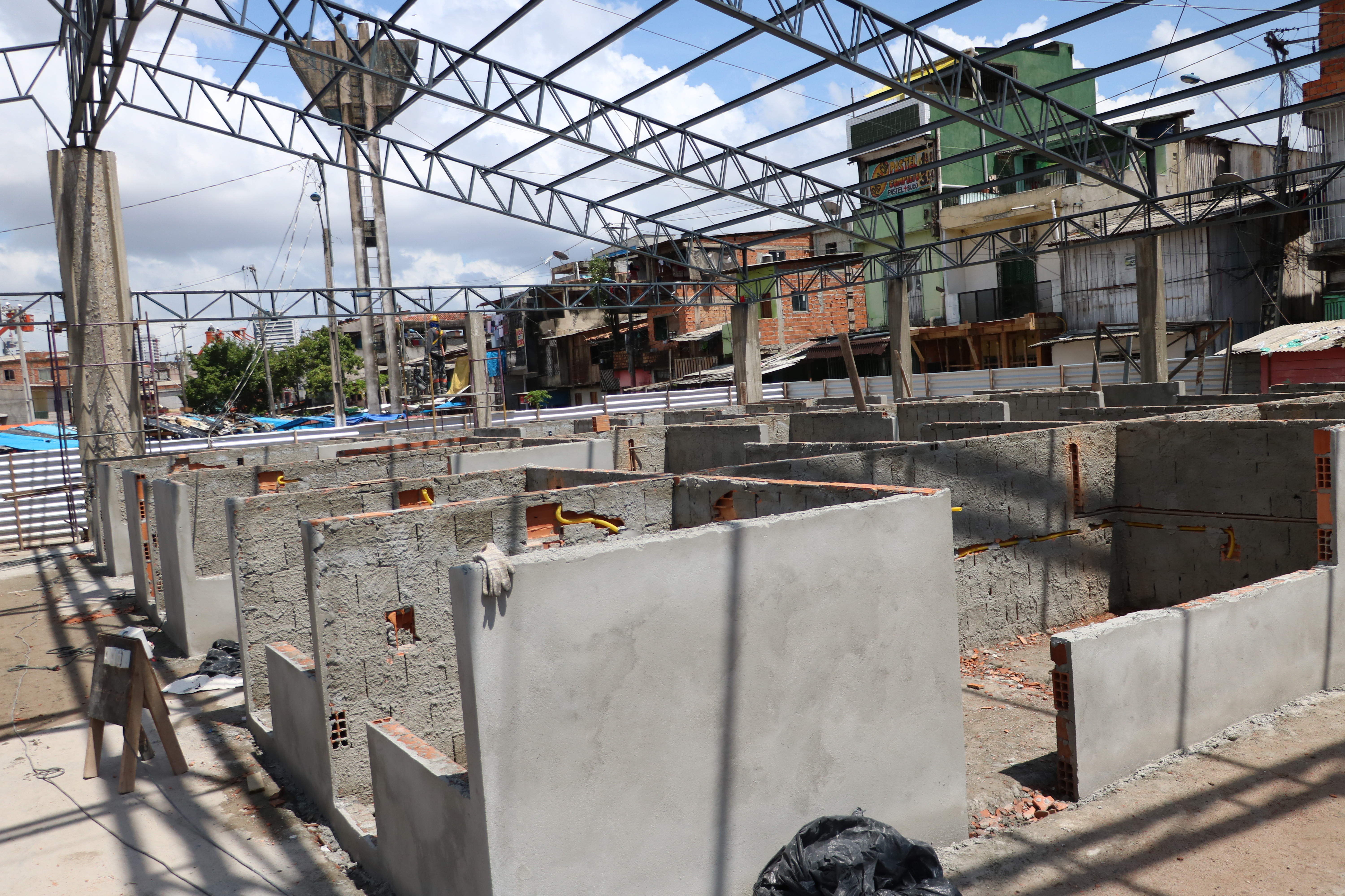 Reforma do Complexo do Jurunas segue com 40% de serviços já executados