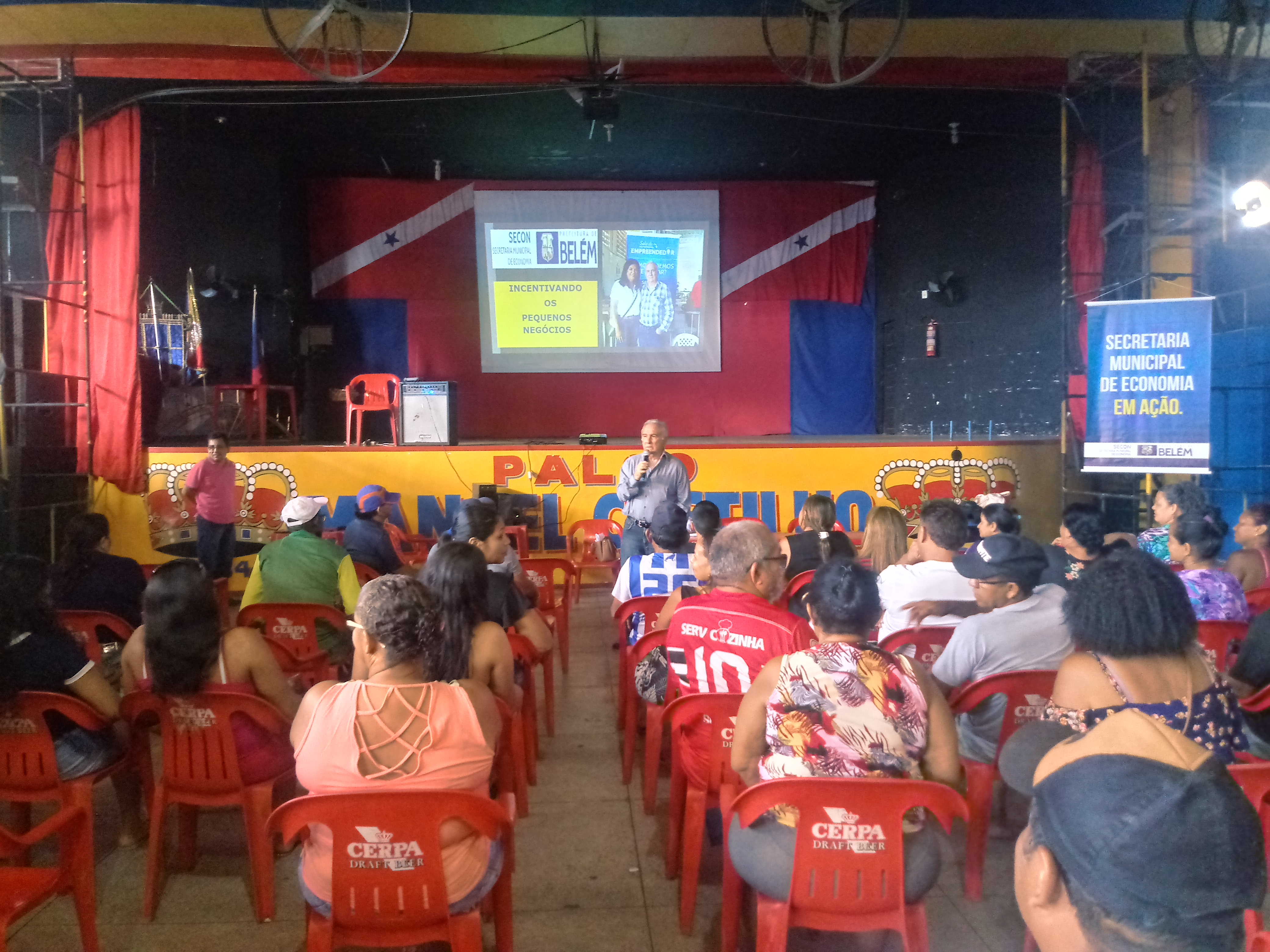 Trabalhadores do Complexo do Jurunas participam do projeto Feirante Empreendedor