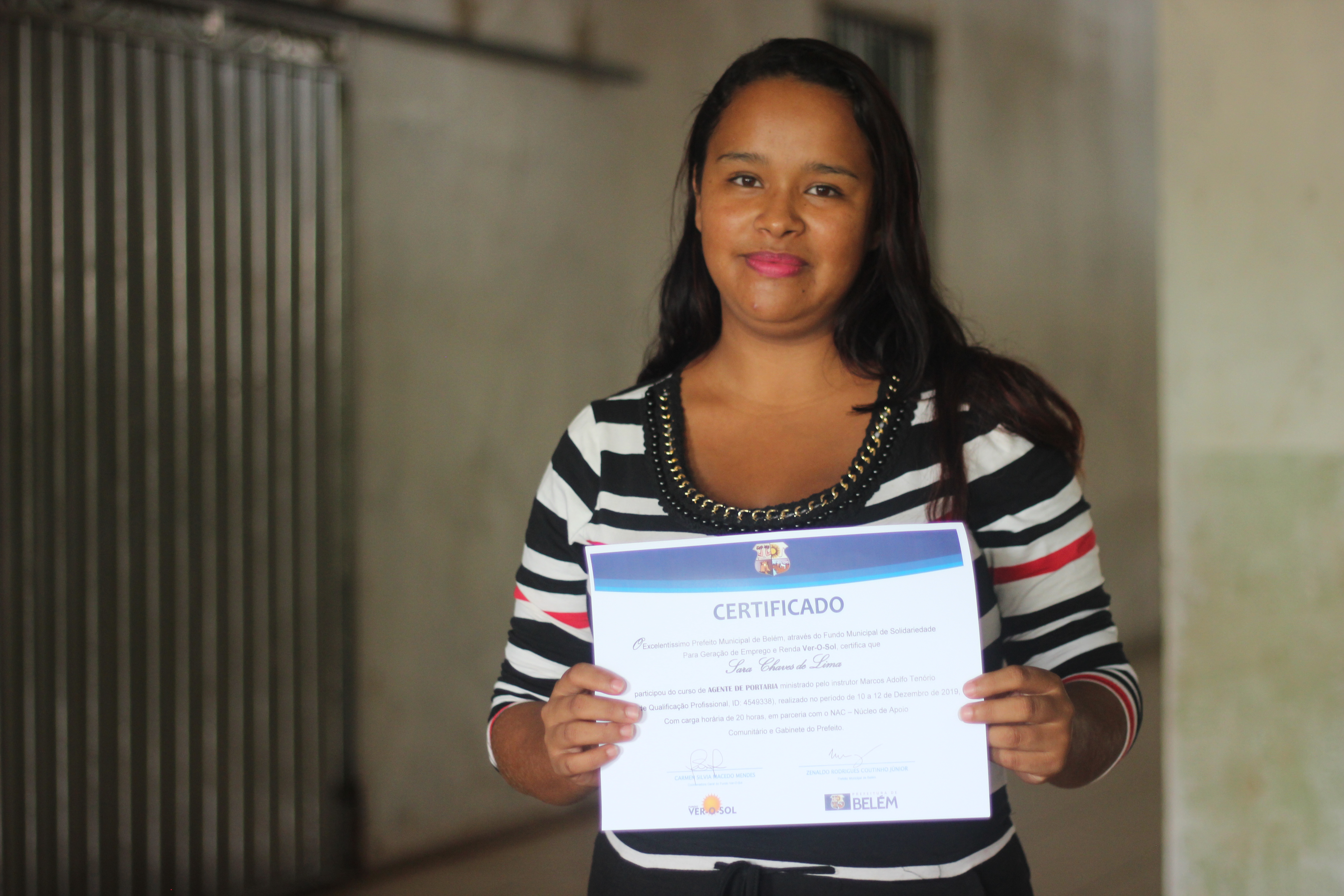 Prefeitura leva oportunidade de qualificação para moradores de Outeiro