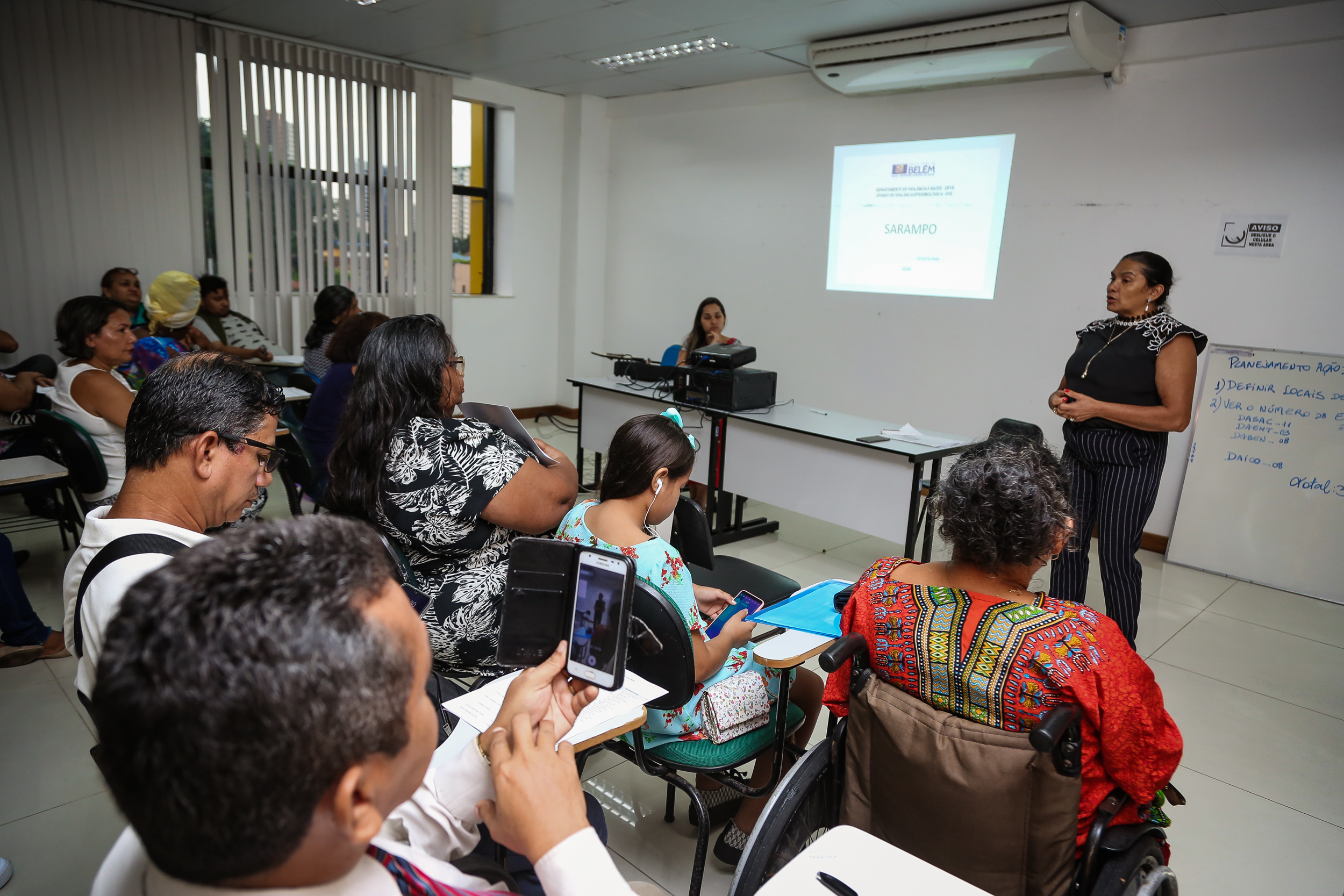 Sesma e lideranças comunitárias fecham parceria no combate ao sarampo