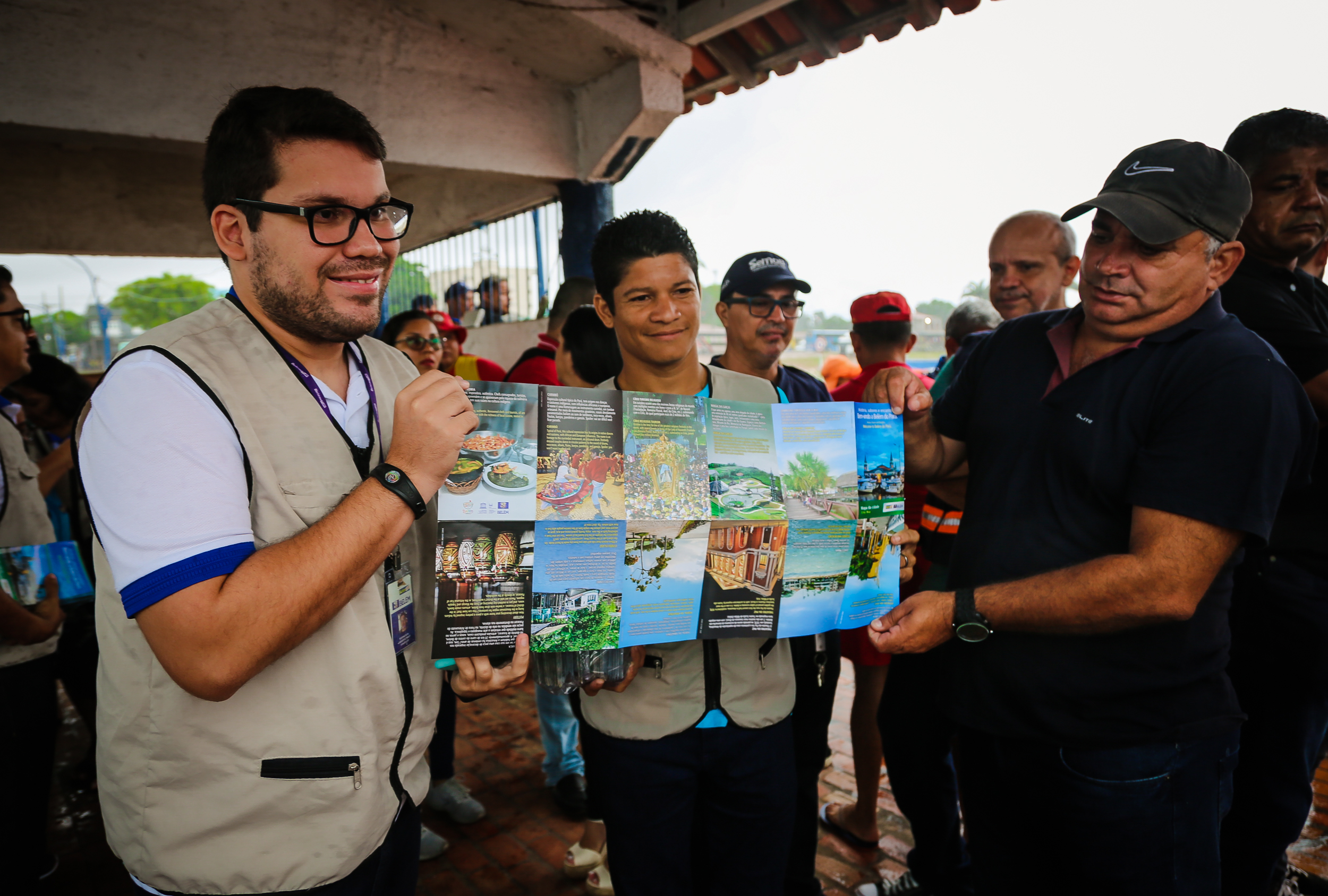  Norte-americanos desembarcam em Icoaraci para conhecer pontos turísticos de Belém