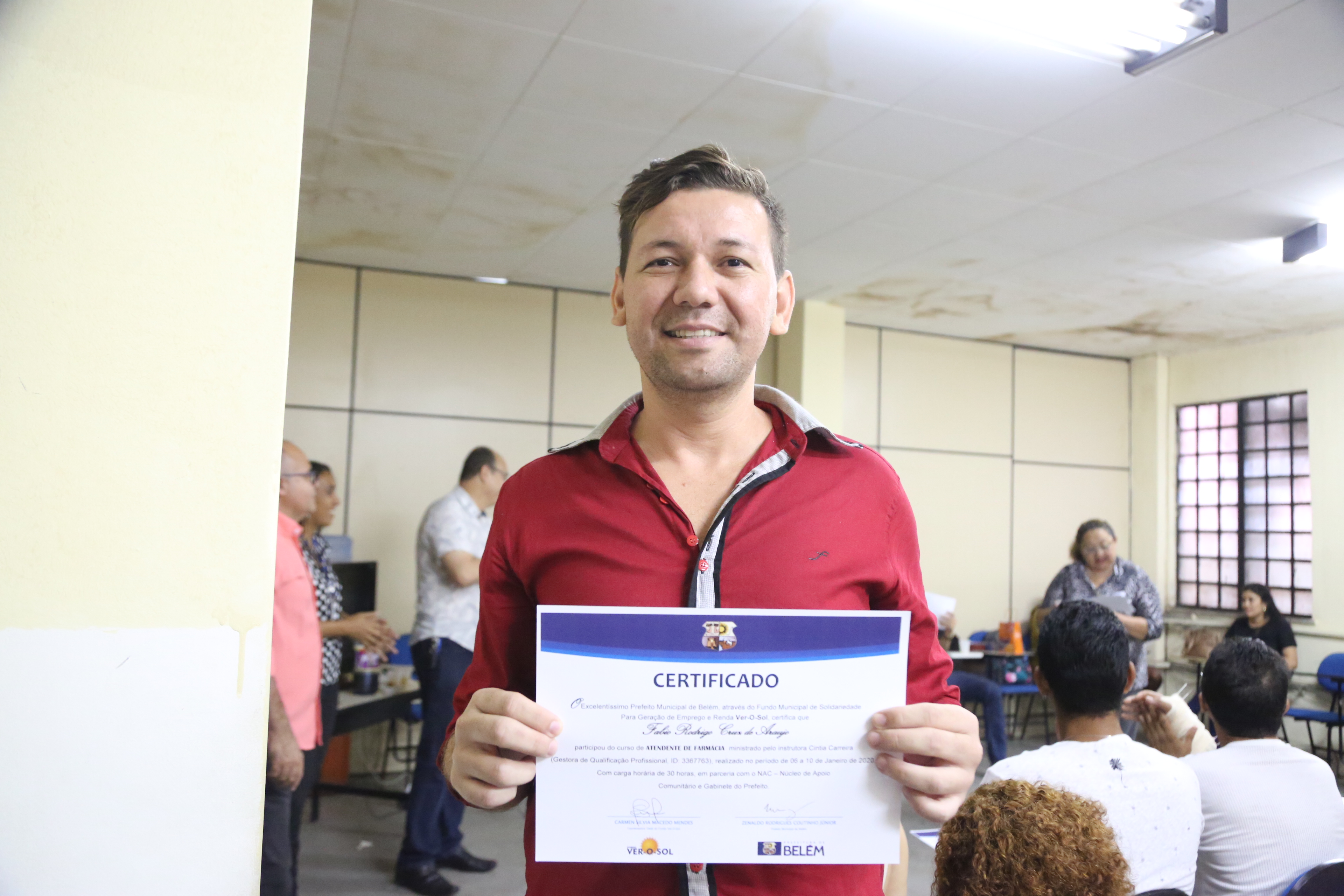 Fundo Ver-O-Sol promove certificação da primeira turma de 2020