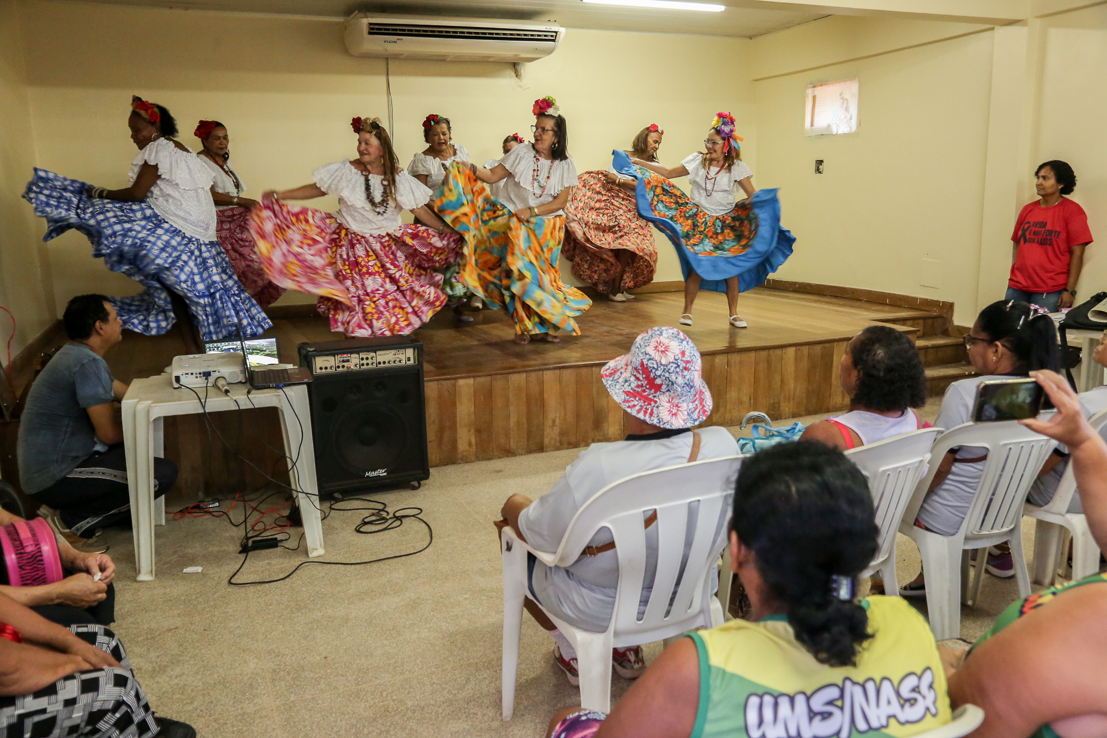 Mutirão leva assistência e saúde aos idosos no bairro do Tapanã