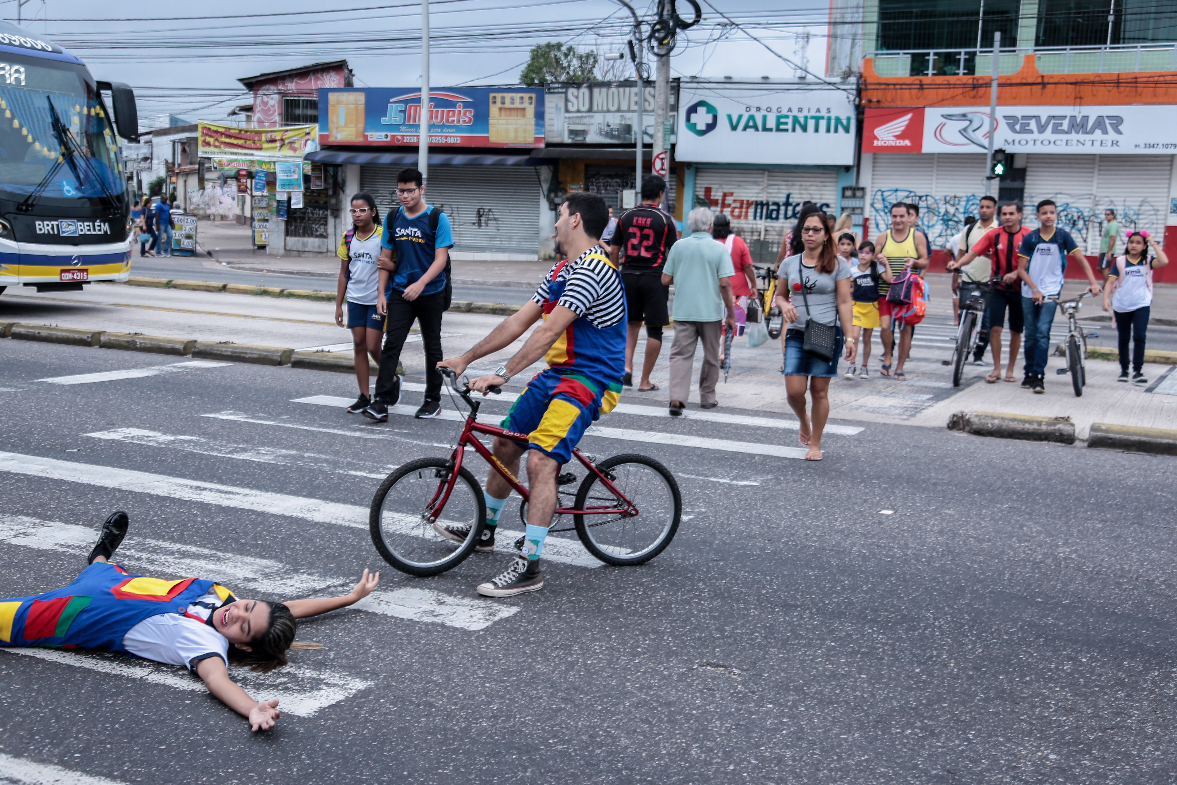 Avenida Augusto Montenegro é foco da operação "Volta às Aulas" da SeMOB