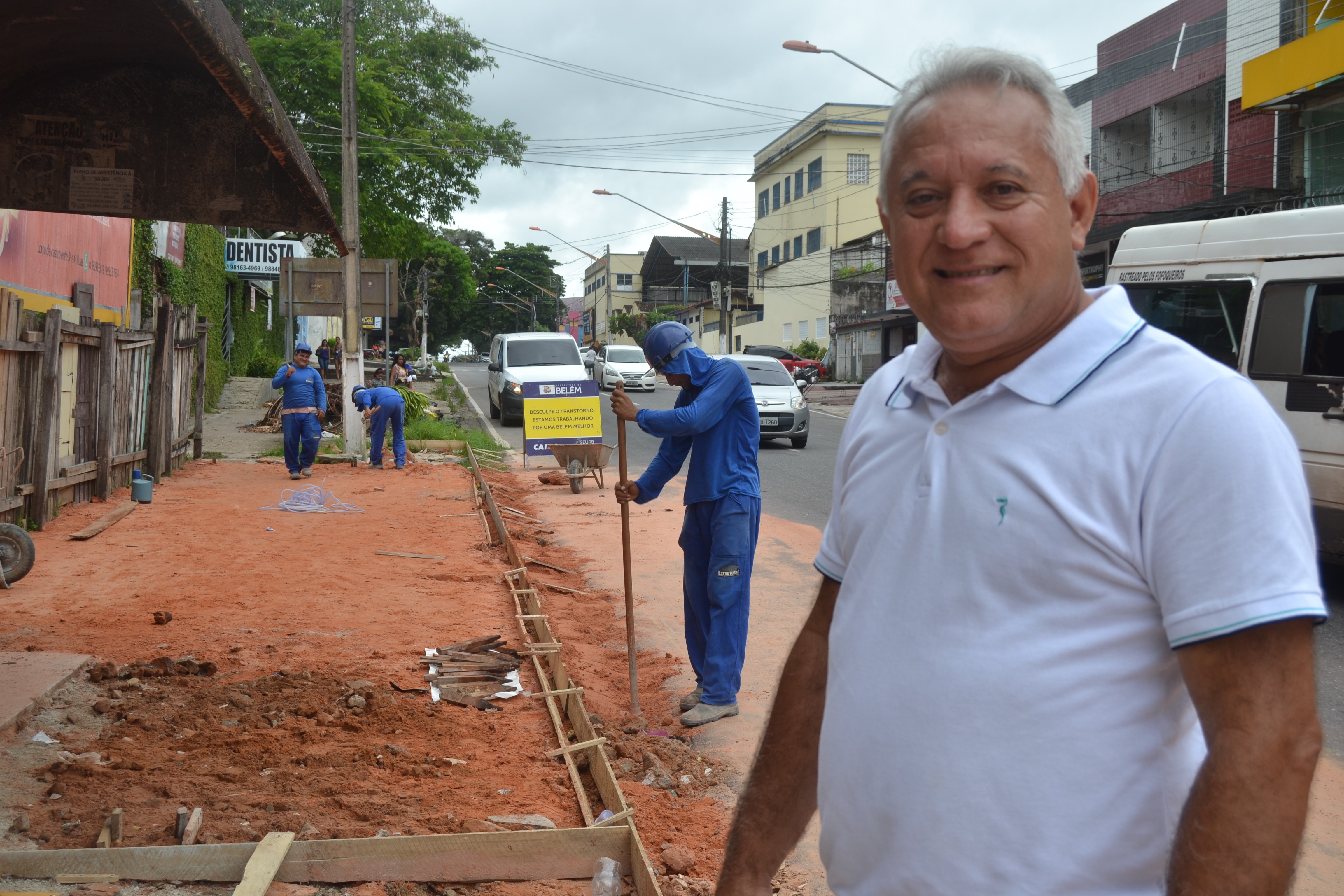 Icoaraci ganha asfalto, limpeza e calçadas novas e reformadas