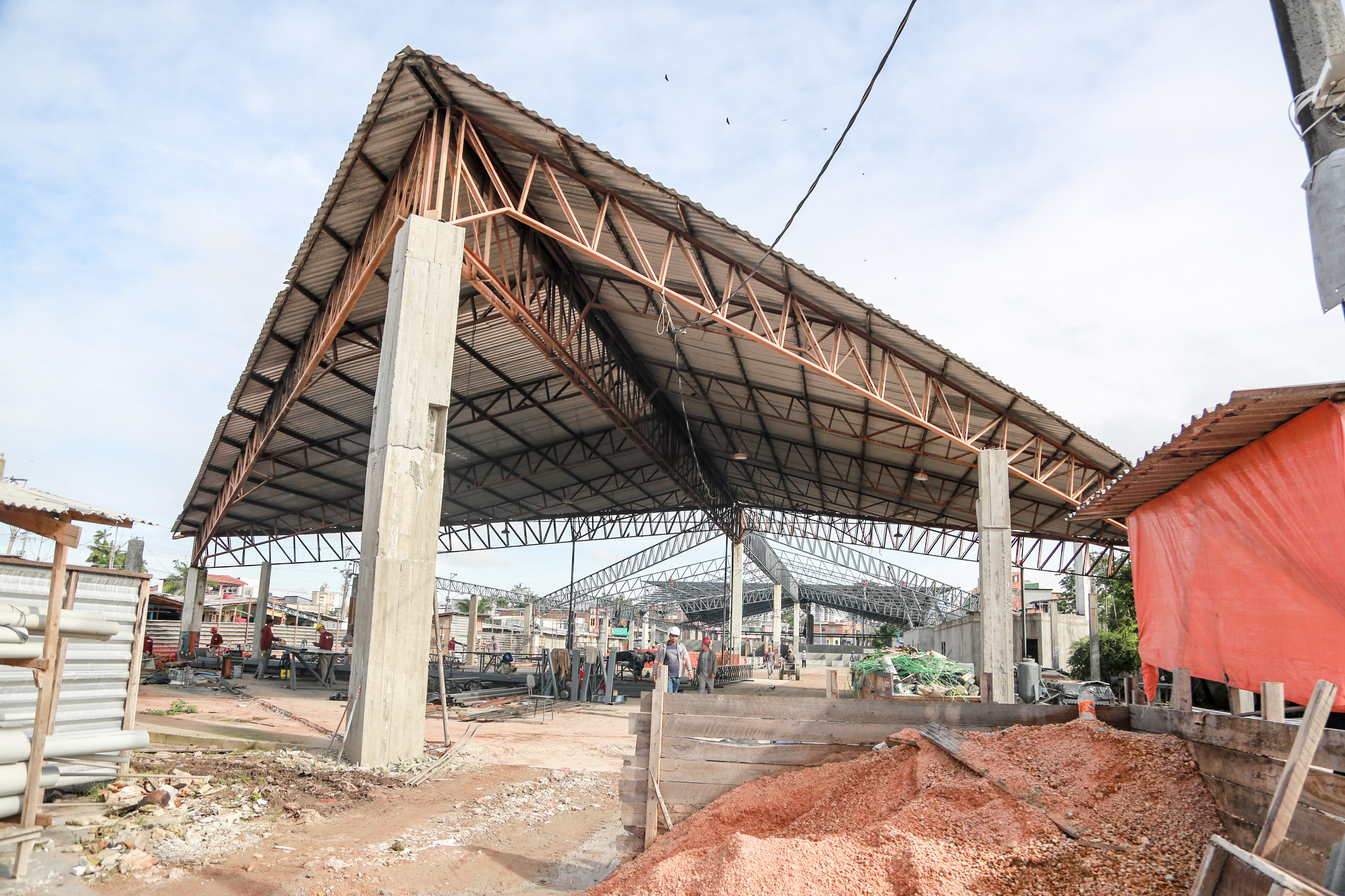 Obras do porto do Açaí entram na reta final
