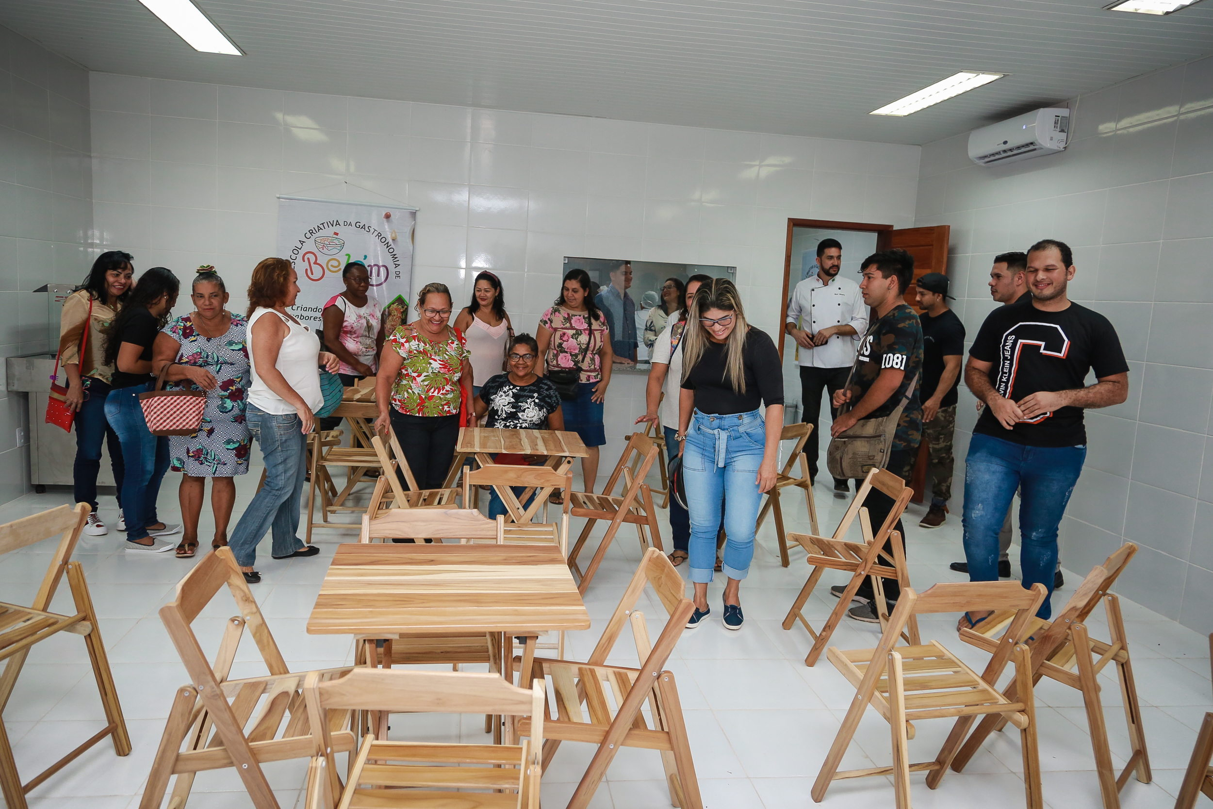 Aula inaugural marca início das atividades da Escola Criativa da Gastronomia