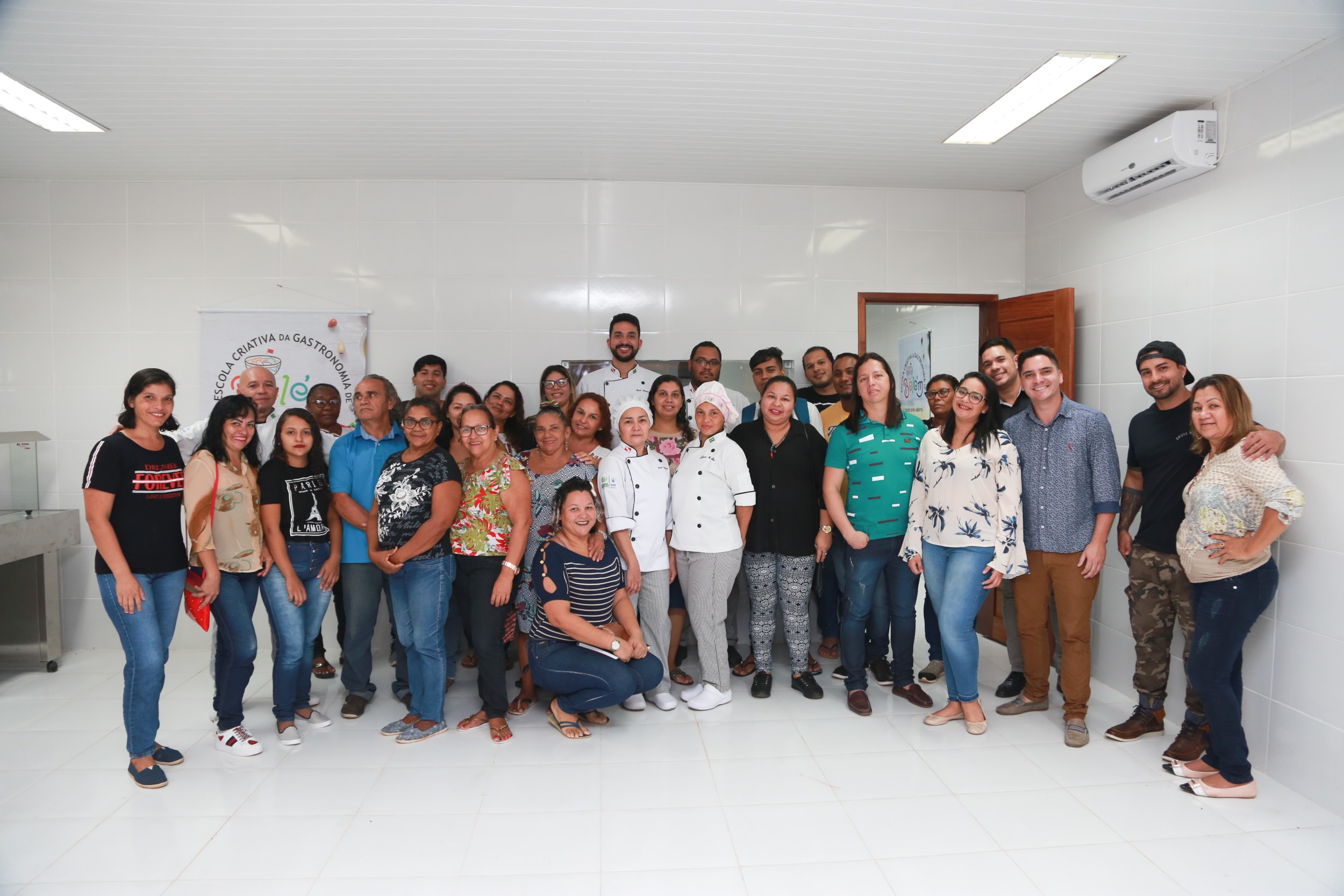 Aula inaugural marca início das atividades da Escola Criativa da Gastronomia