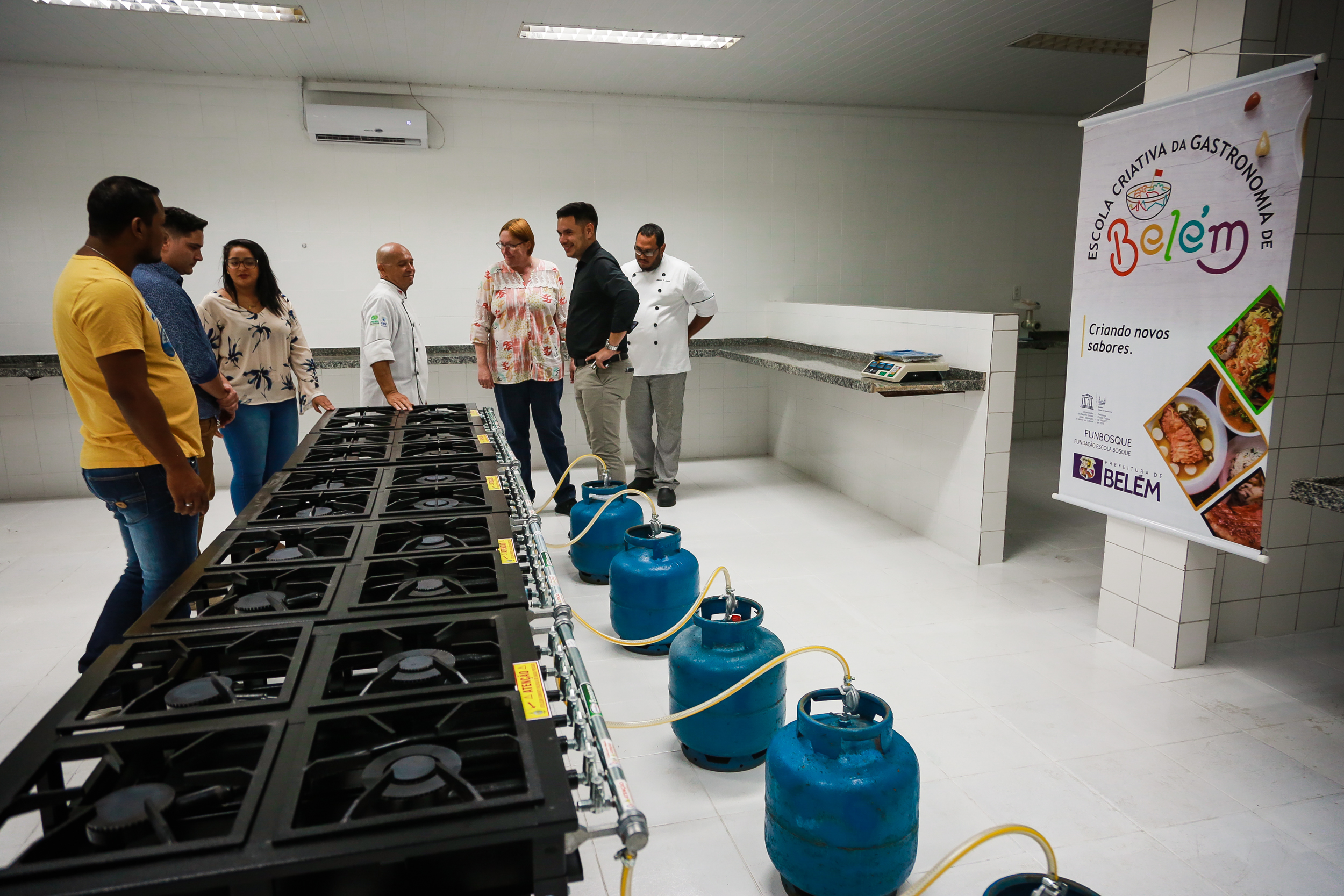 Aula inaugural marca início das atividades da Escola Criativa da Gastronomia