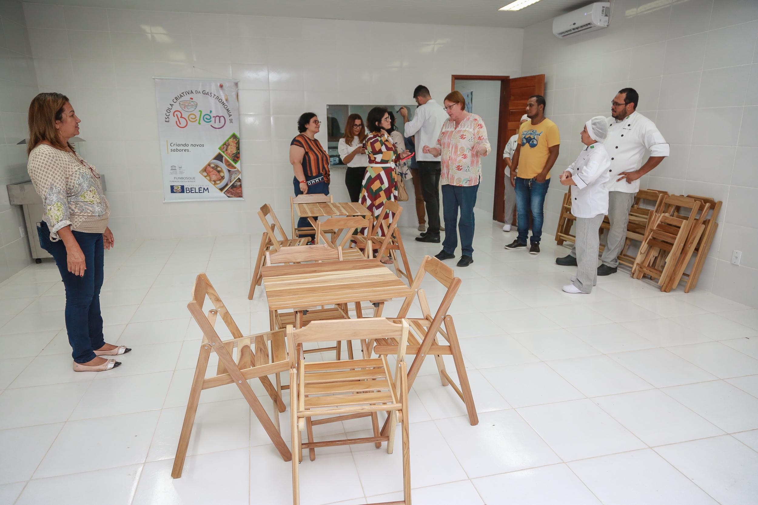 Aula inaugural marca início das atividades da Escola Criativa da Gastronomia