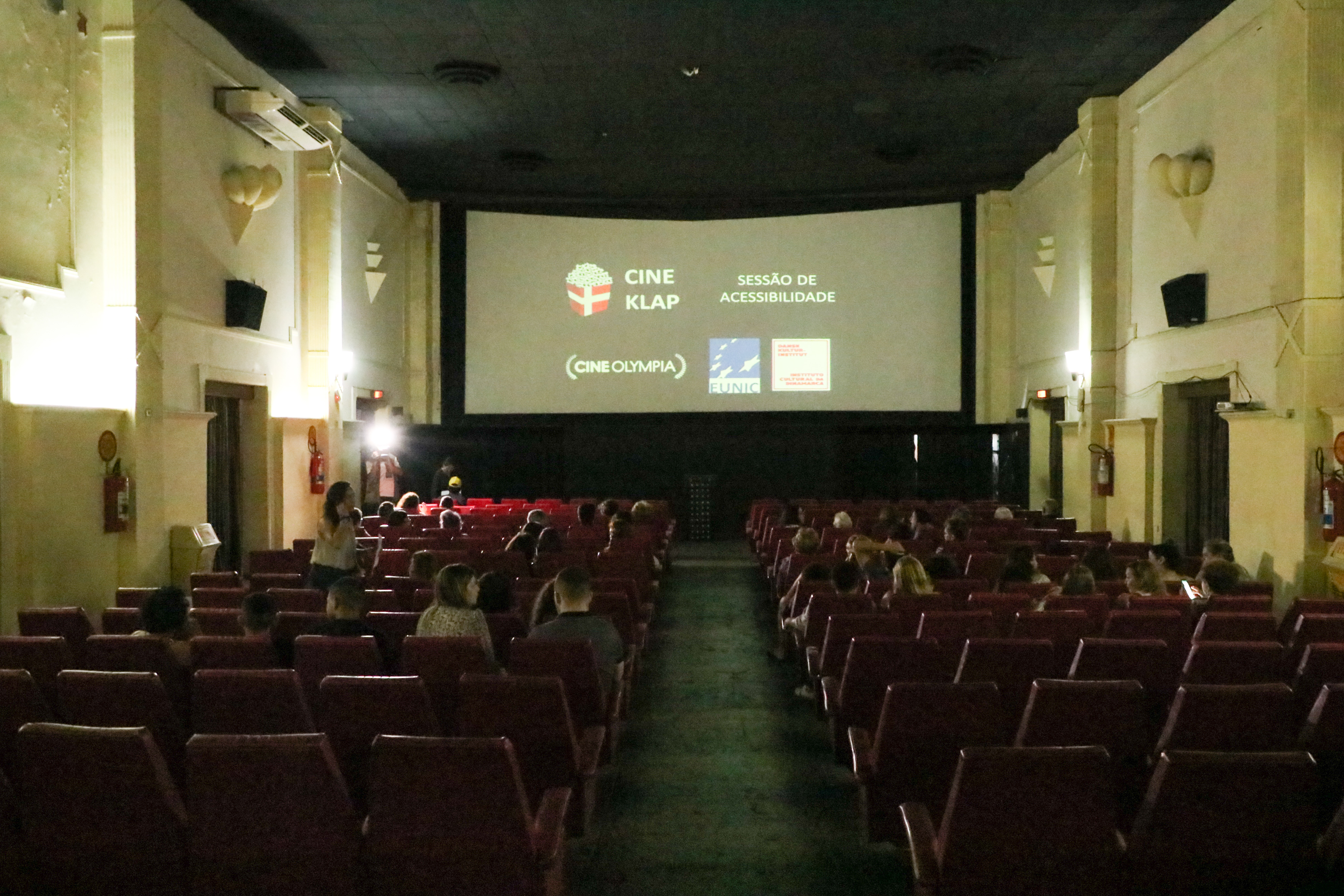 Cinema Olympia promove sessão inclusiva garantindo o acesso à cultura para todos