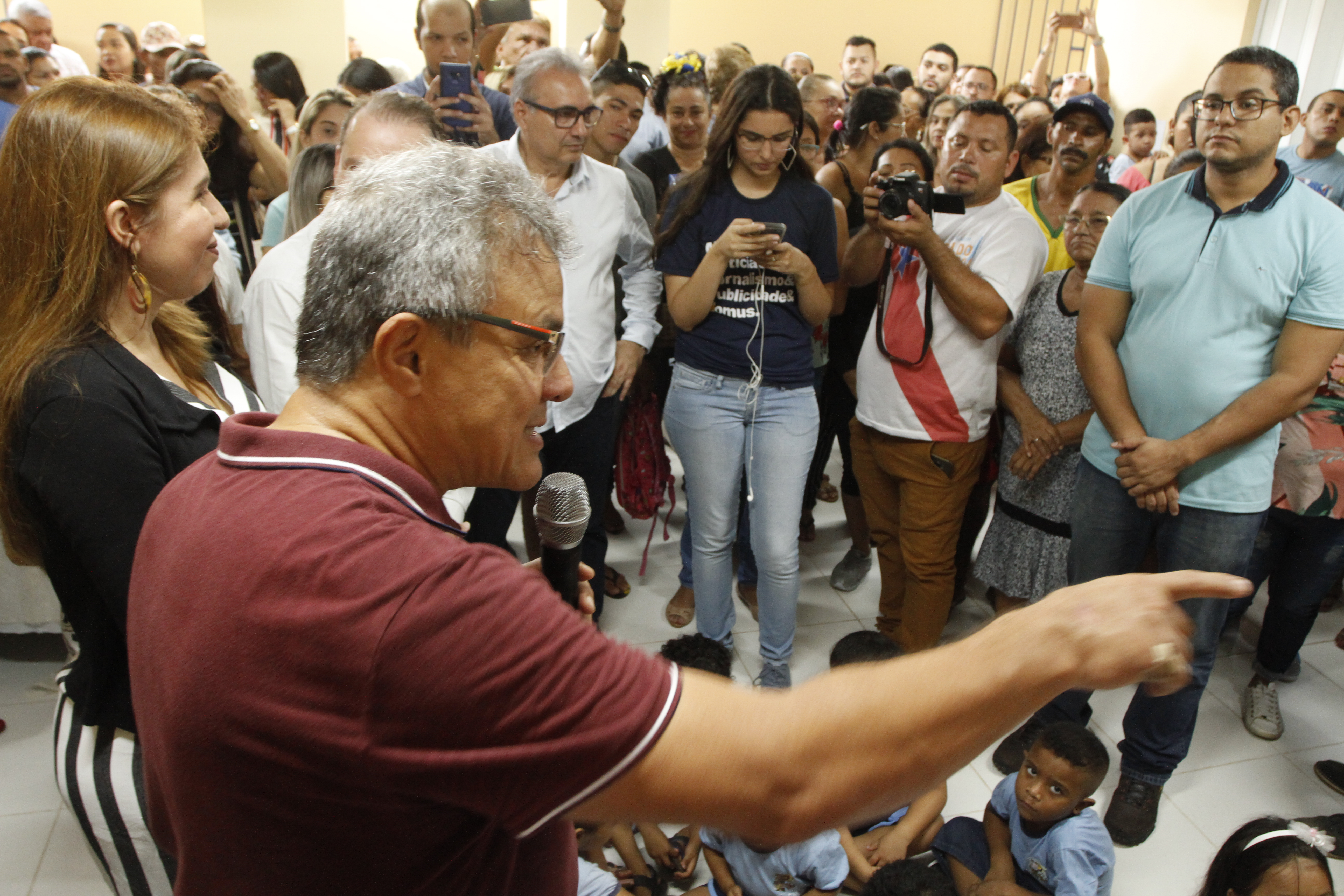 Prefeitura entrega obra de reforma da escola Professora Angélica do Carmo Santos Paiva