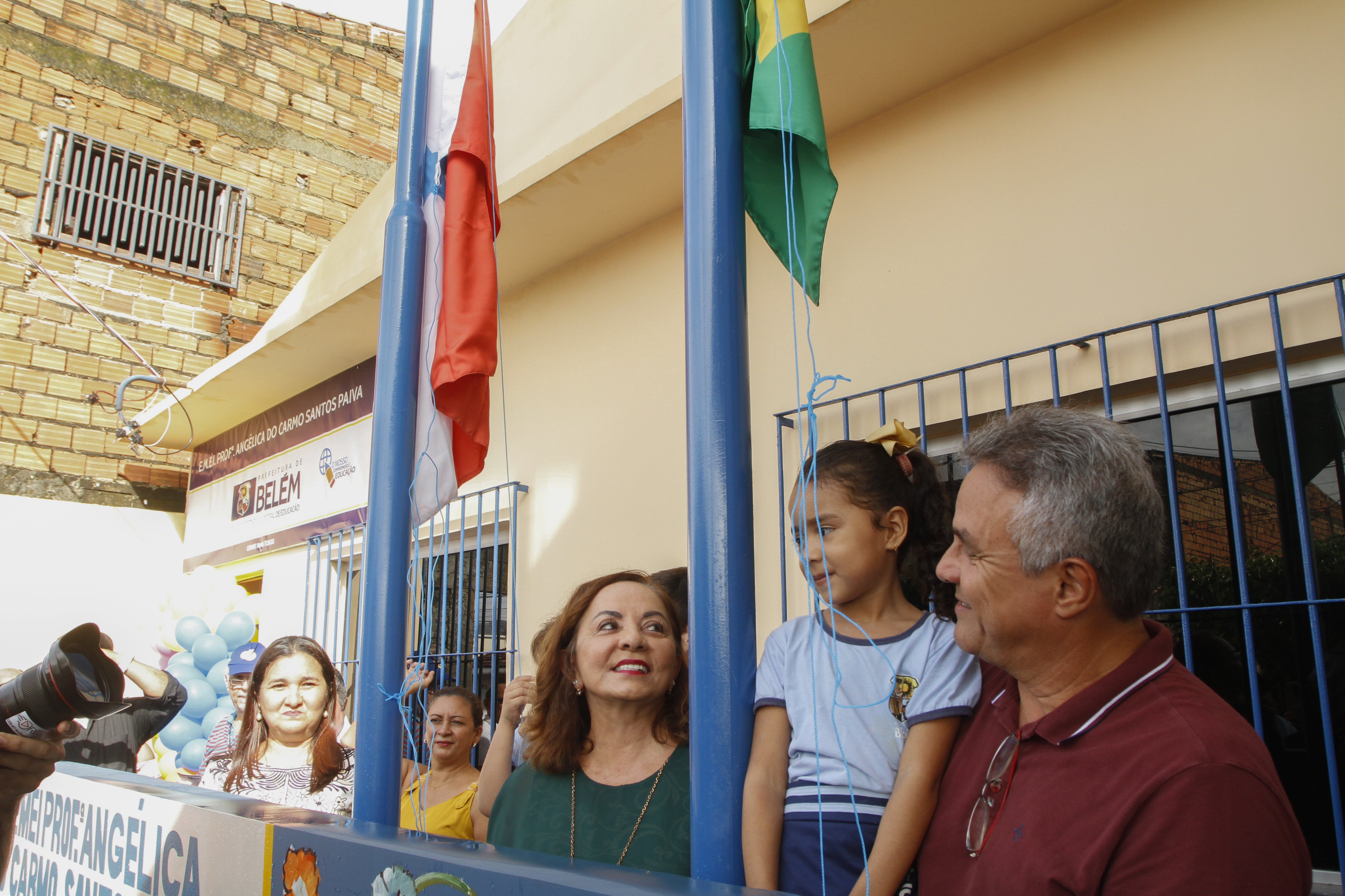 Prefeitura entrega obra de reforma da escola Professora Angélica do Carmo Santos Paiva