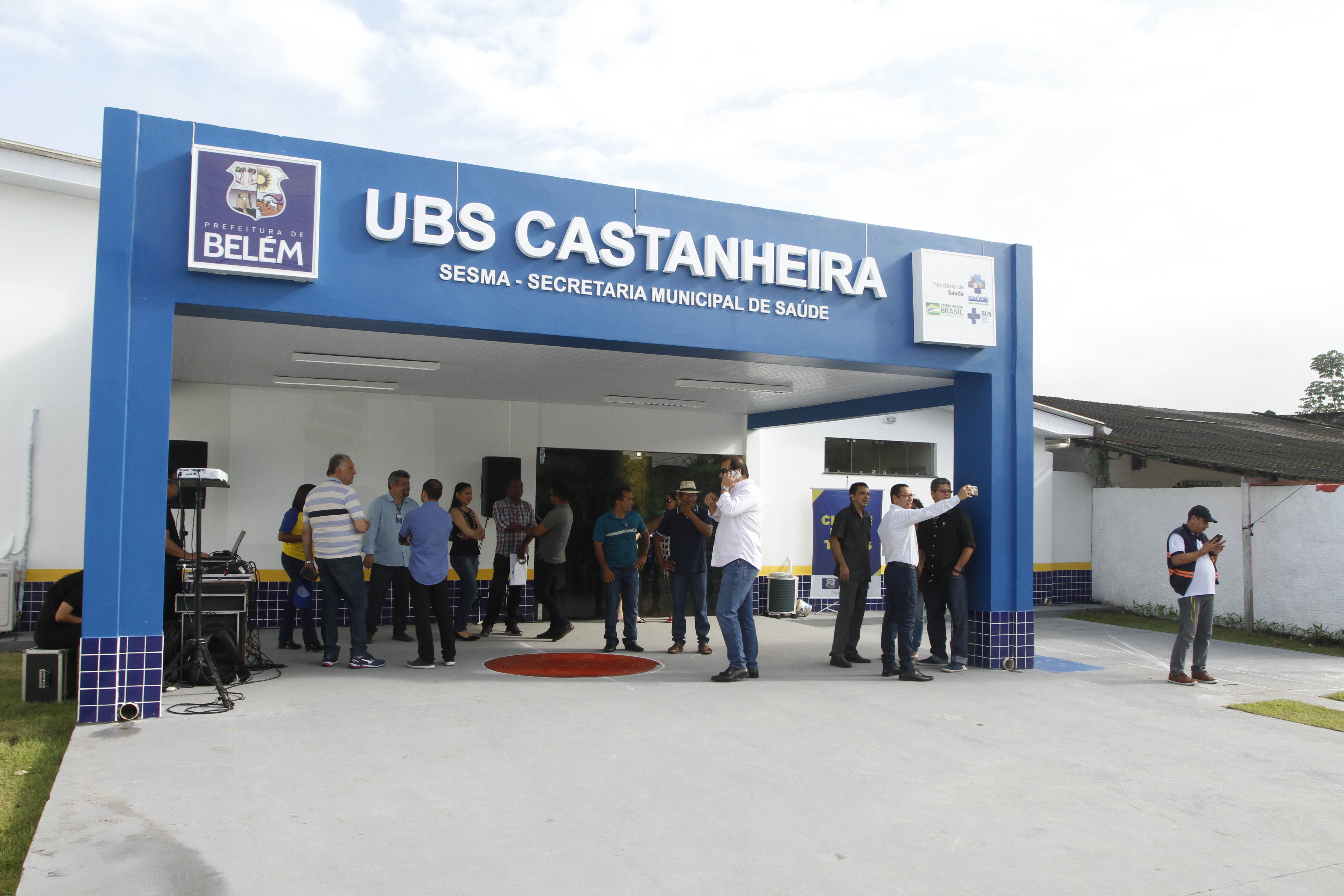Prefeitura de Belém inaugura Unidade Básica de Saúde do Castanheira