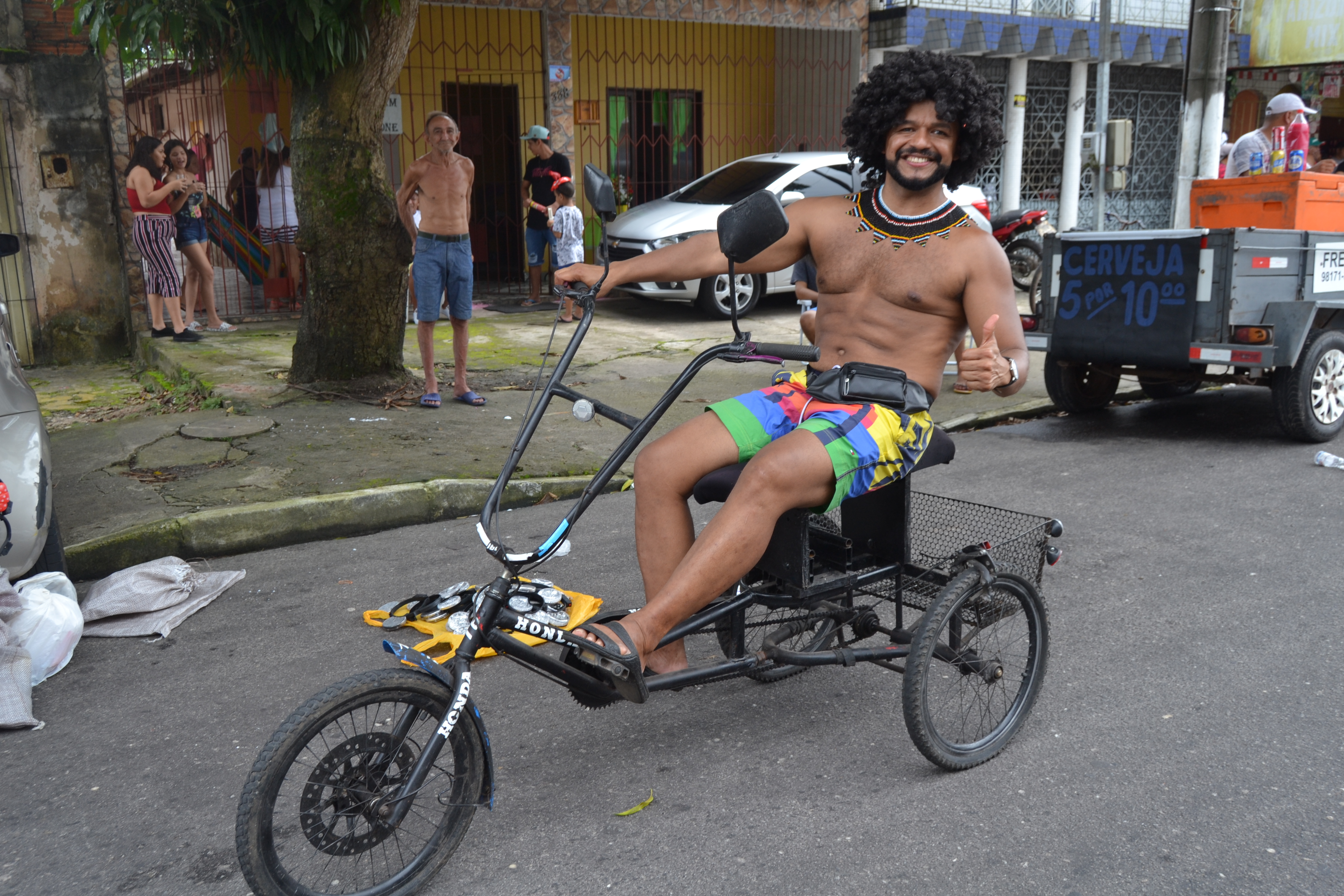 Bloco Rabo do Peru encerra o Carnaval no distrito de Icoaraci