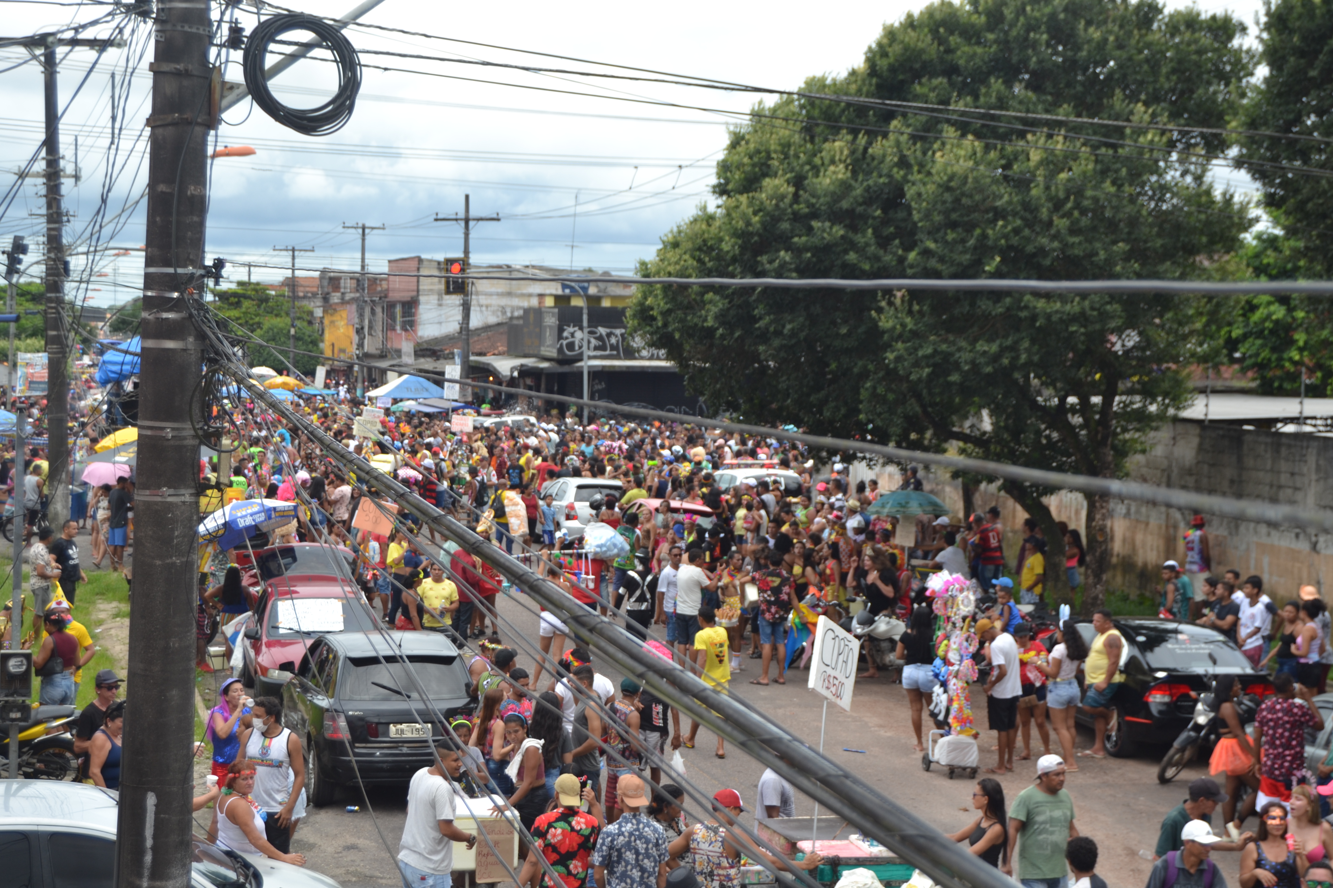 Bloco Rabo do Peru encerra o Carnaval no distrito de Icoaraci