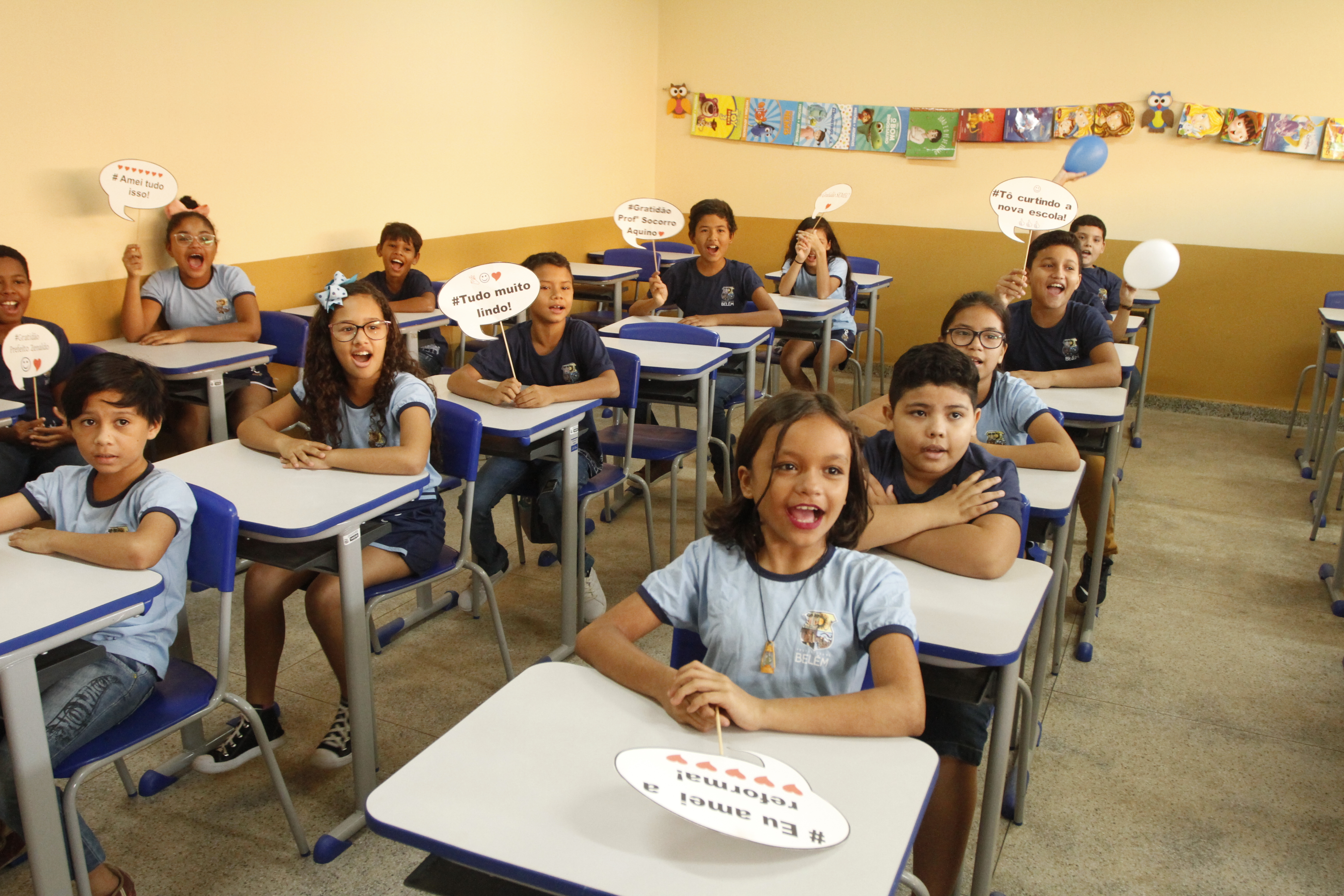 Bairro da Condor ganha escola totalmente reformada