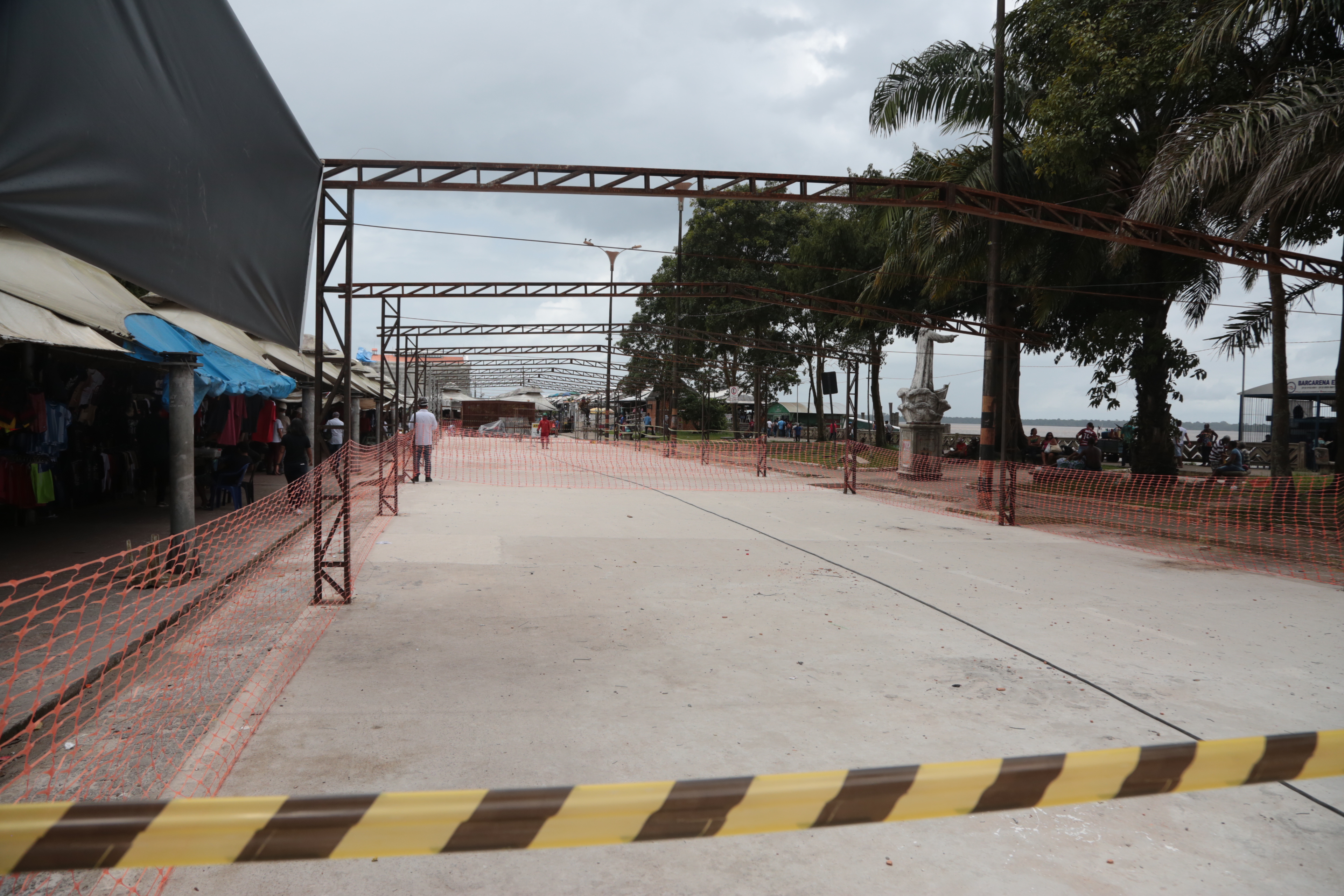 Revitalização da feira do Ver-o-Peso segue em andamento