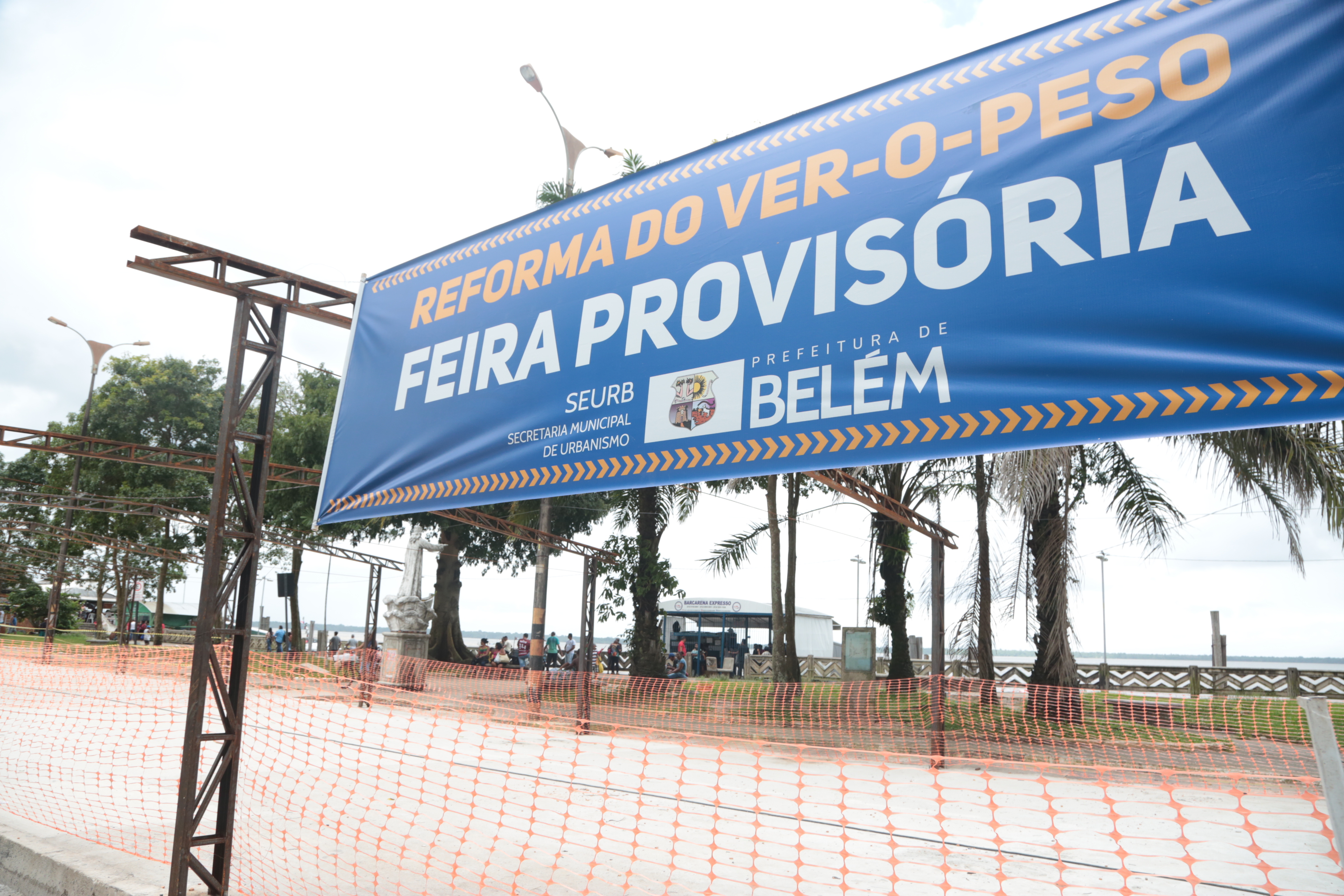 Revitalização da feira do Ver-o-Peso segue em andamento