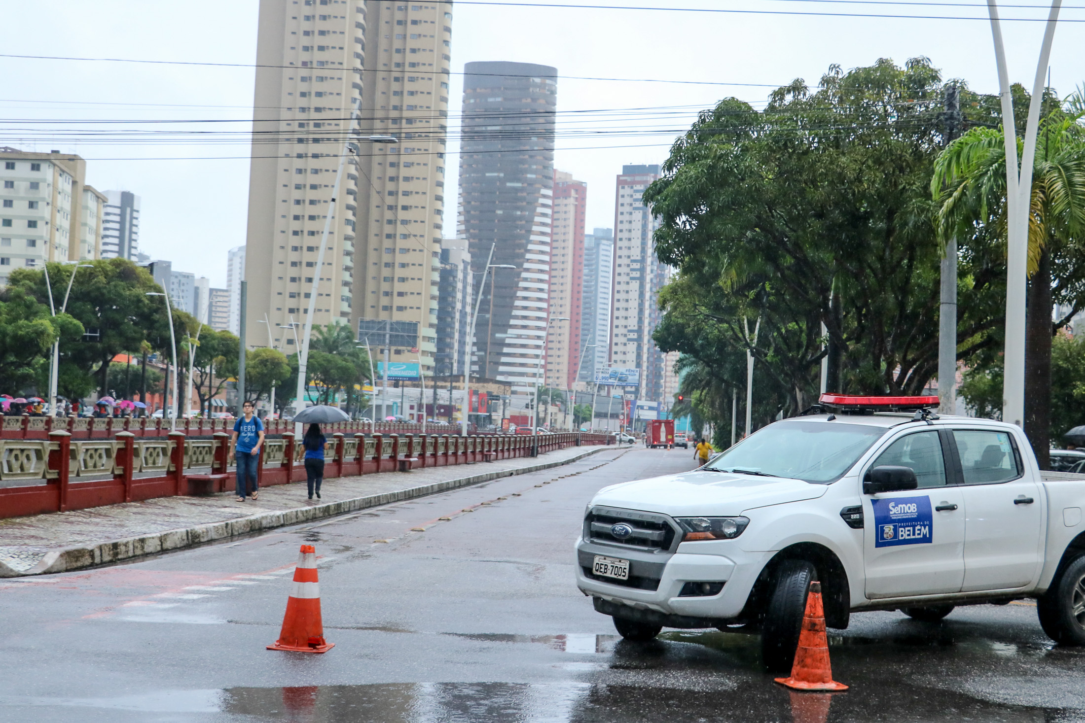 Vias de Belém têm trânsito reduzido para obras da rede de água