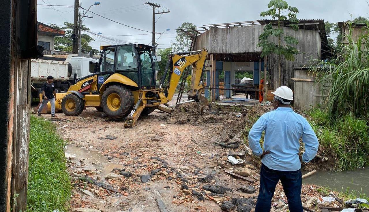 Obra na avenida João Paulo II entra na etapa de escavação 