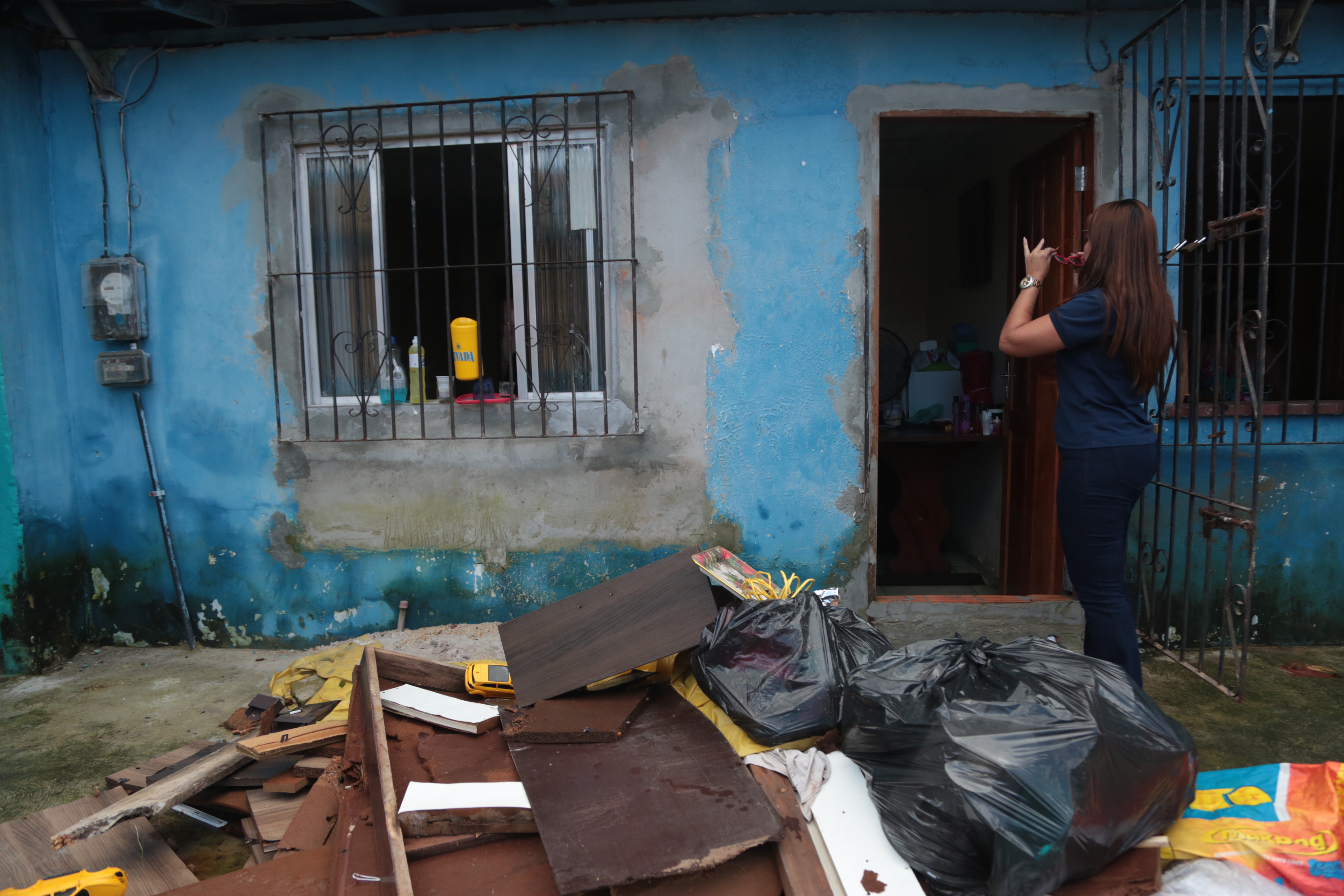 Famílias vítimas de chuvas em Belém recebem assistência