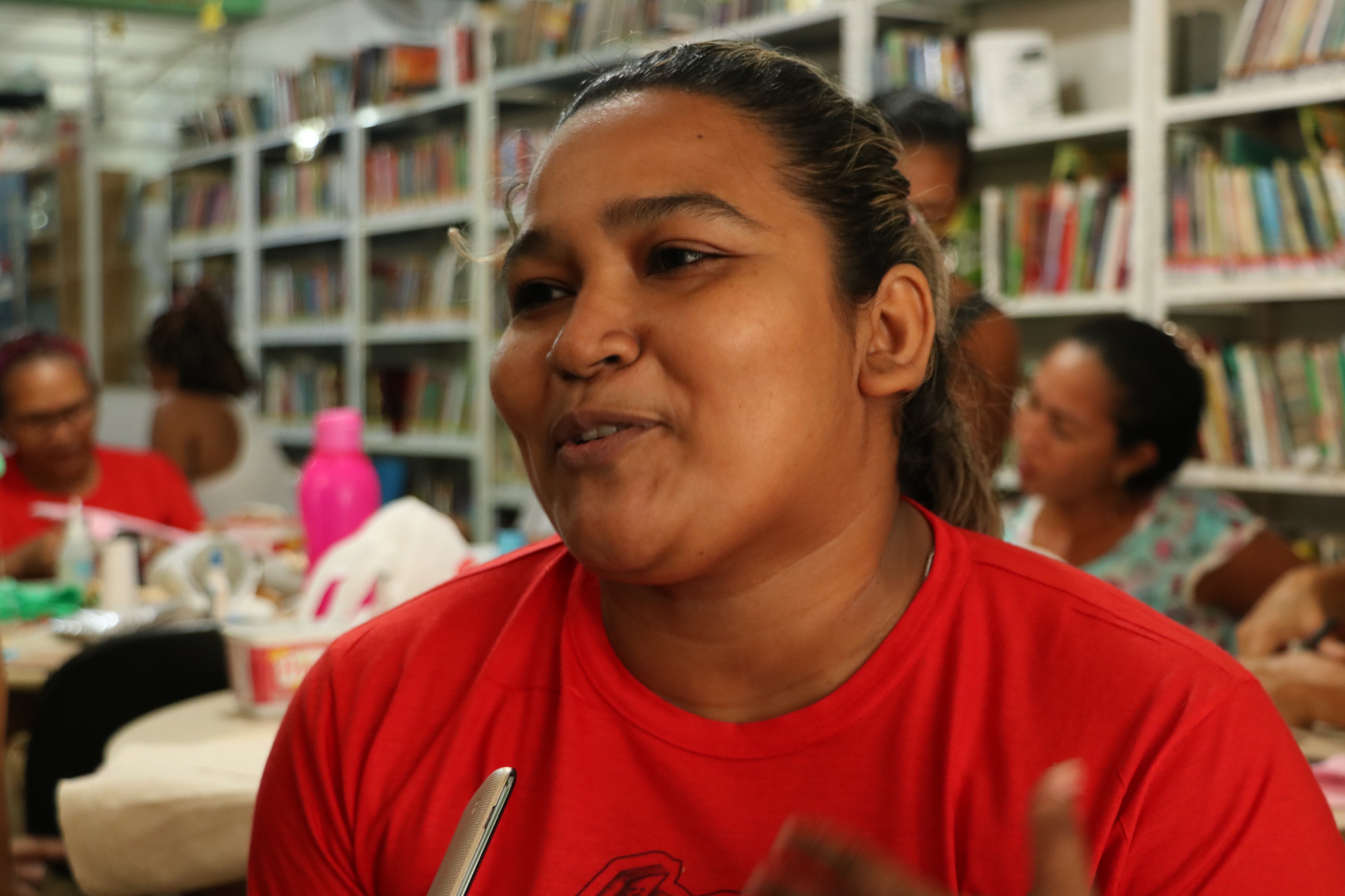 Projeto Pororoca Literária promove oficina de artesanato da Páscoa
