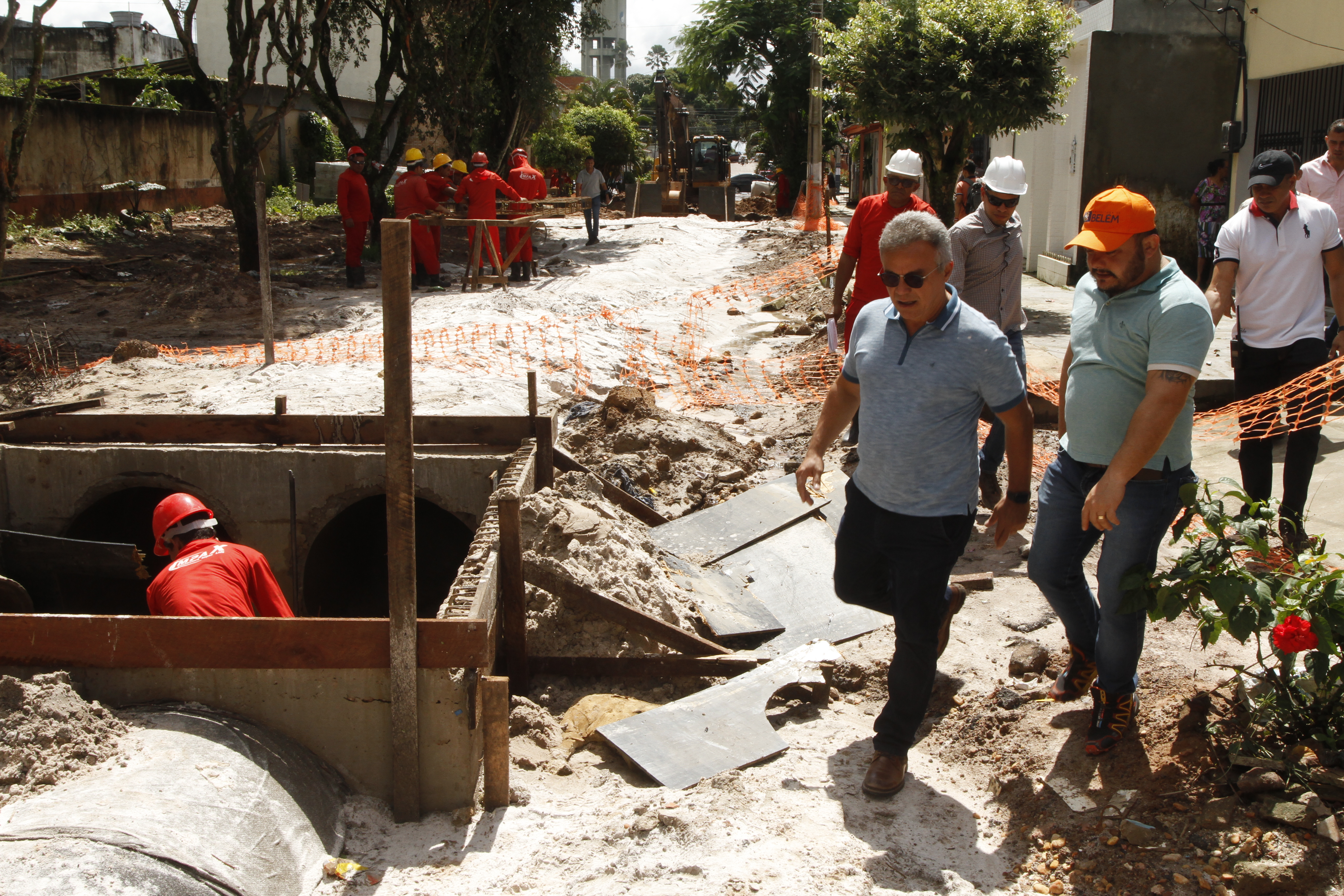 Prefeitura avança com obras de saneamento nos bairros do Curió-Utinga e Guamá