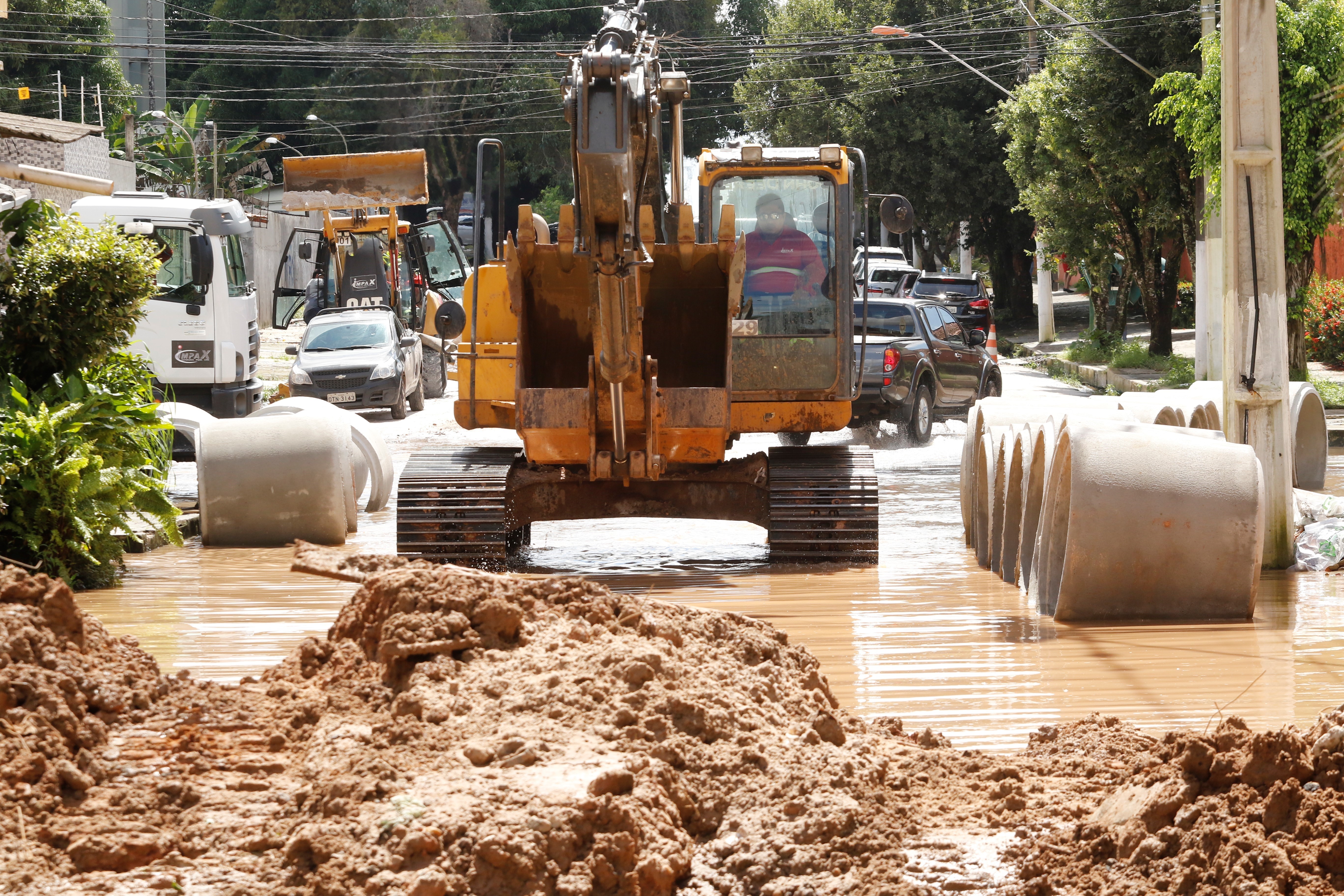 Prefeitura avança com obras de saneamento nos bairros do Curió-Utinga e Guamá