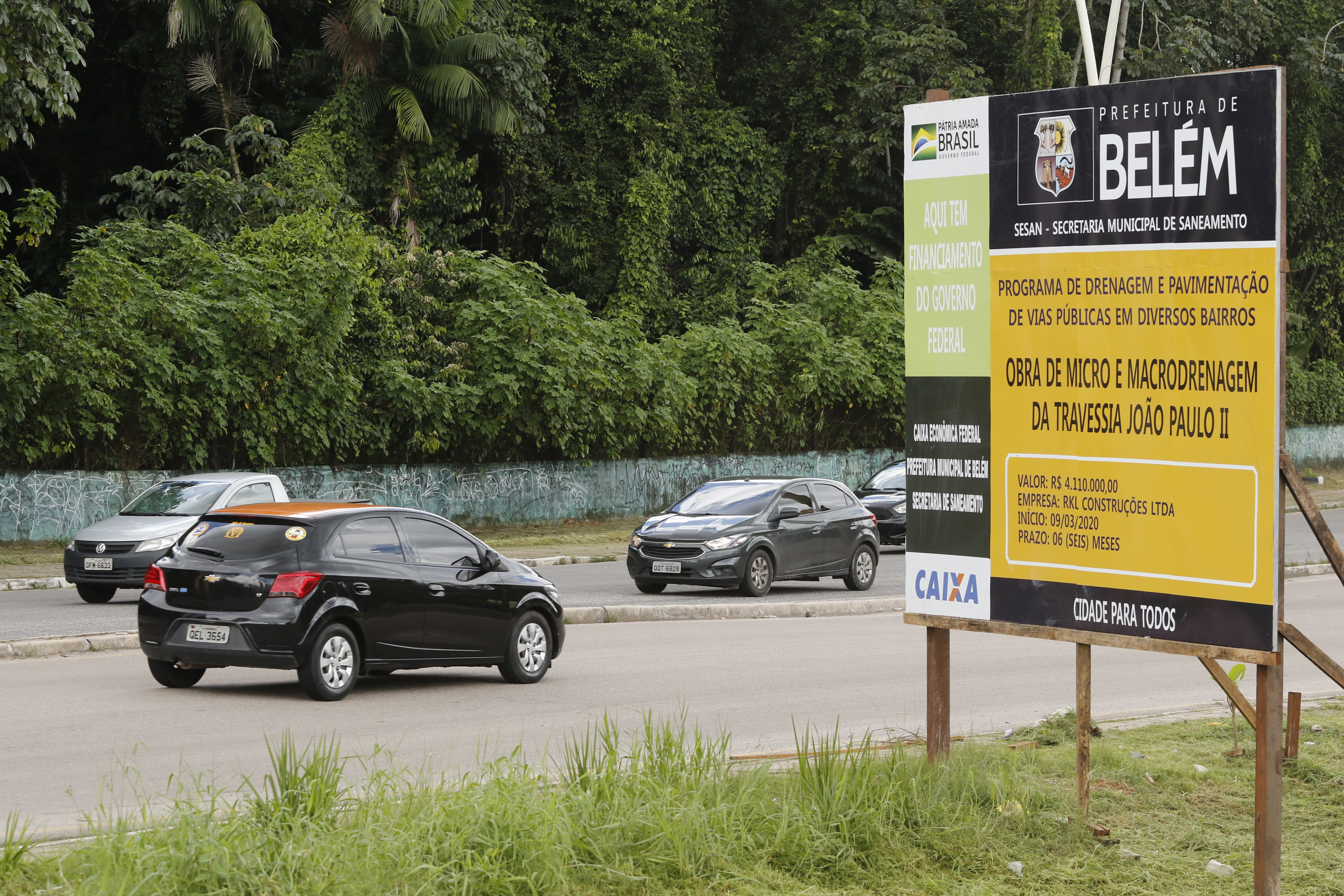 Prefeitura avança com obras de saneamento nos bairros do Curió-Utinga e Guamá
