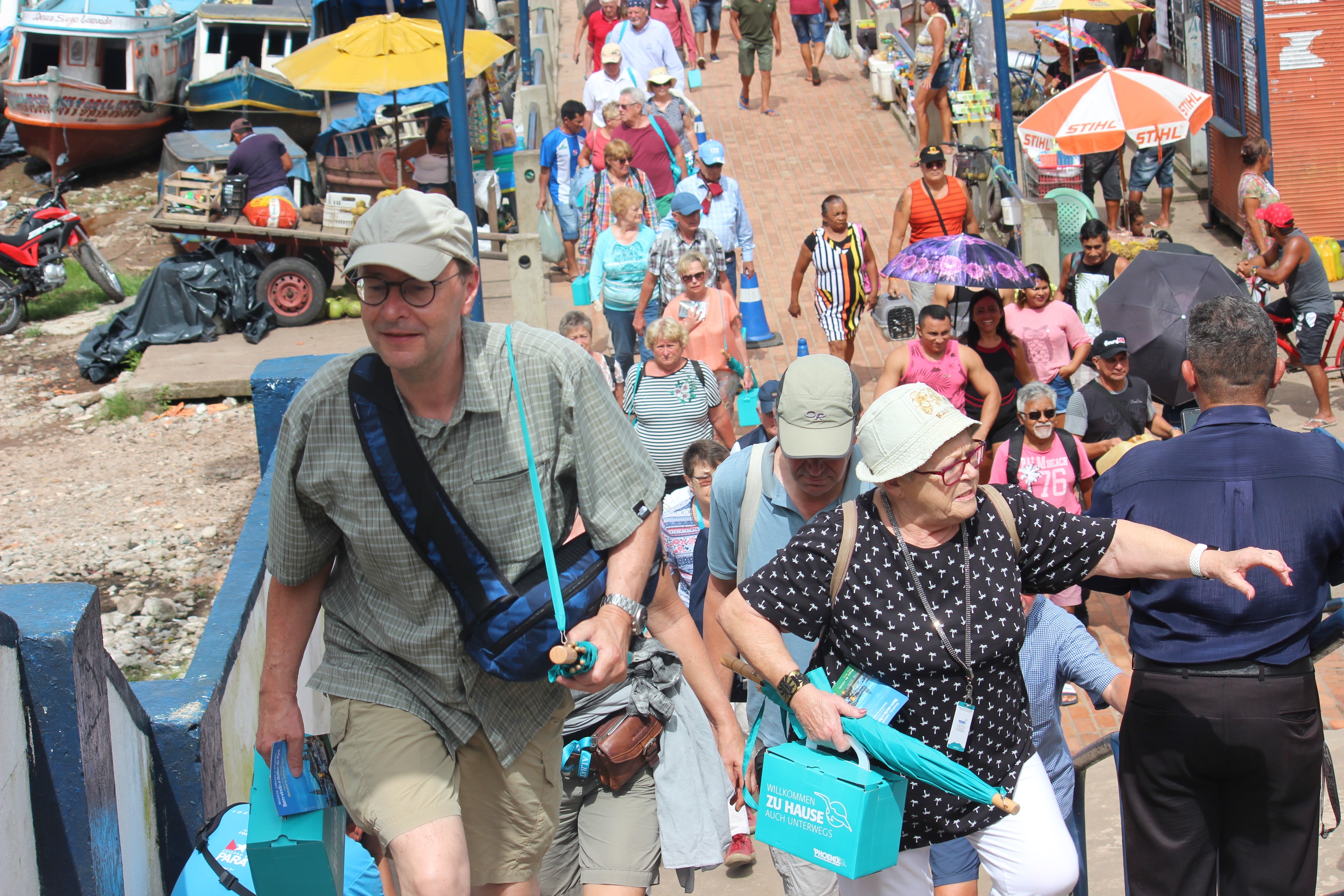 Belém recebe último navio da temporada de cruzeiros, em Icoaraci