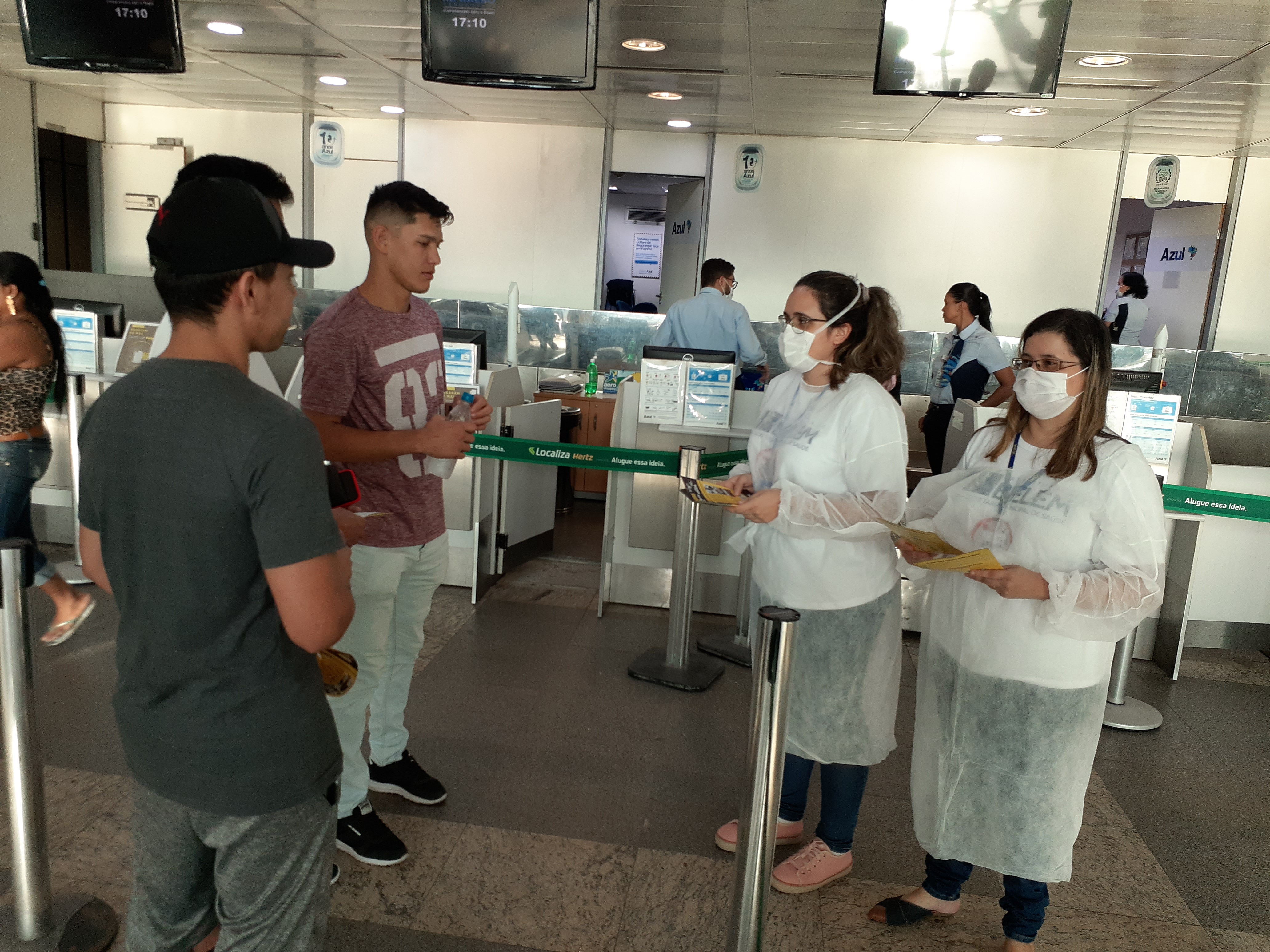 Prefeitura inicia ações de combate à covid-19 nos terminais e no aeroporto de Belém 