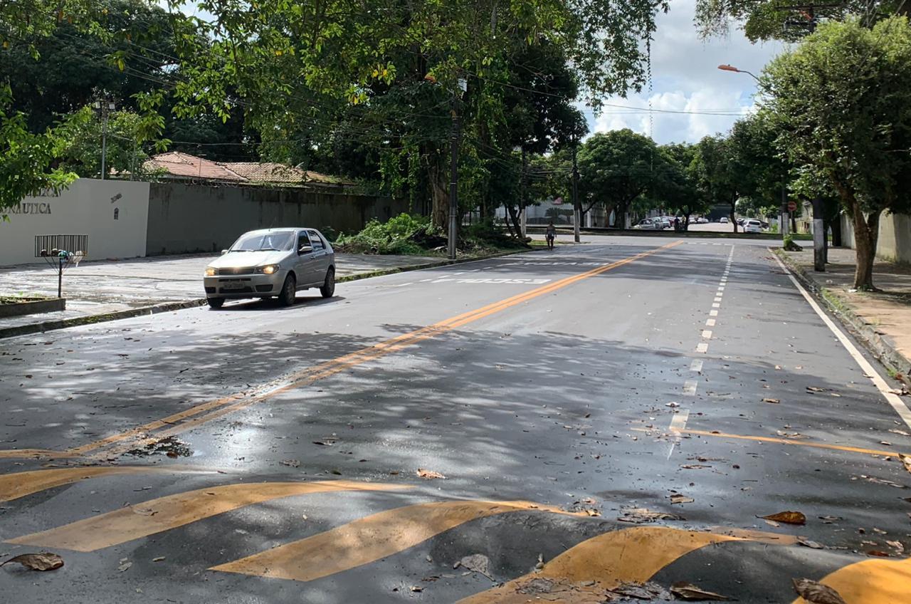 Pavimentada e sinalizada, travessa Perebebuí é entregue aos moradores do Marco