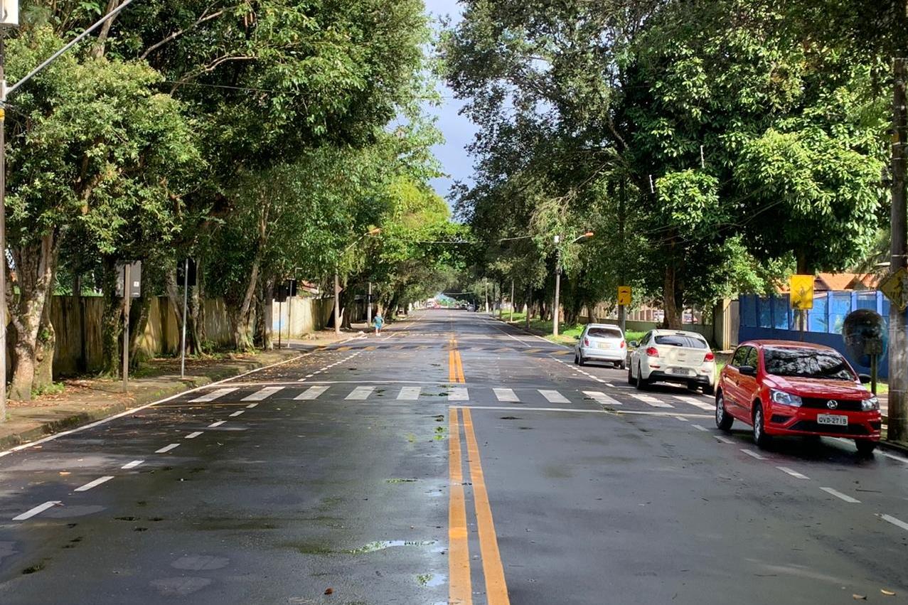 Pavimentada e sinalizada, travessa Perebebuí é entregue aos moradores do Marco