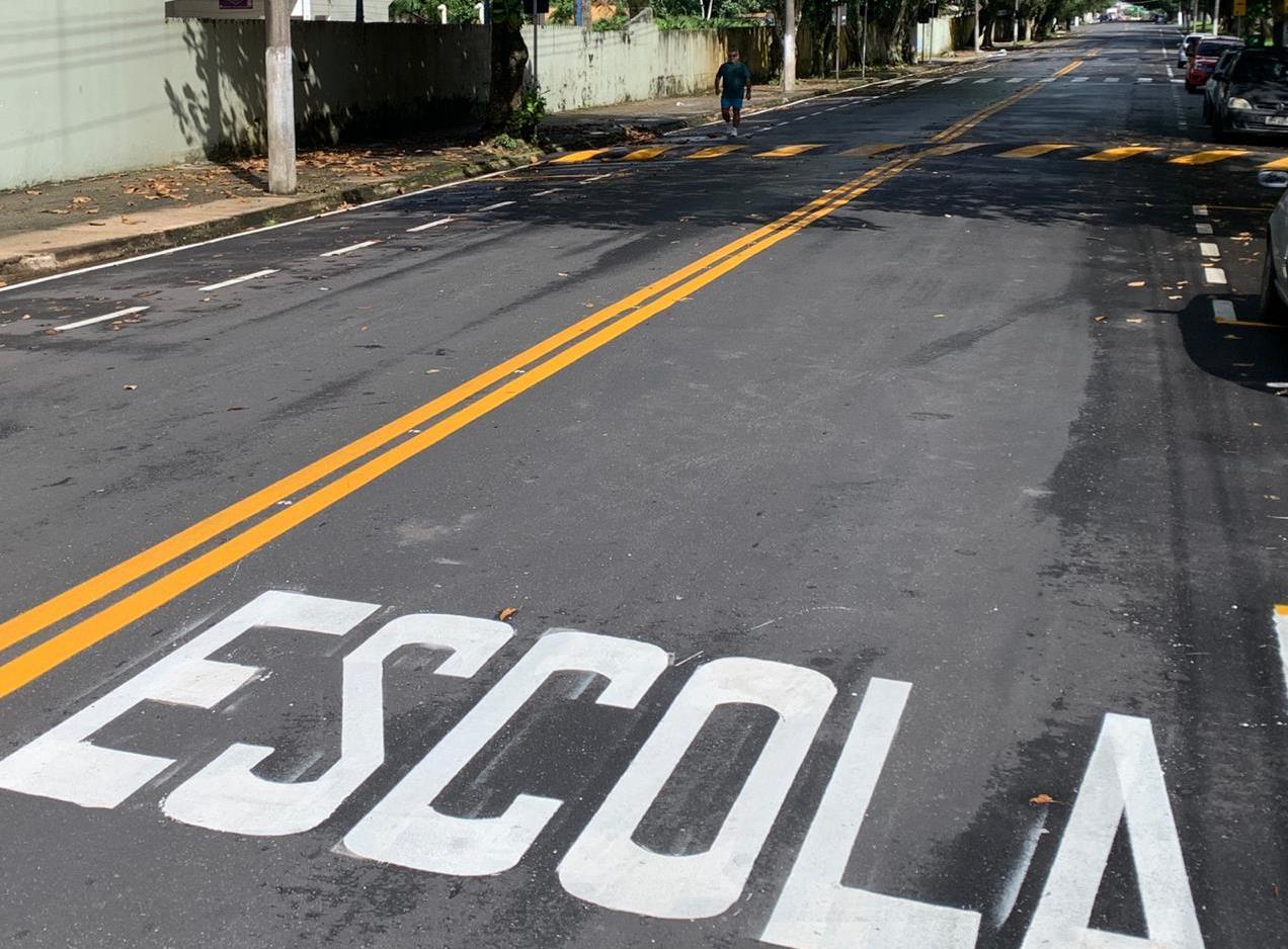 Pavimentada e sinalizada, travessa Perebebuí é entregue aos moradores do Marco