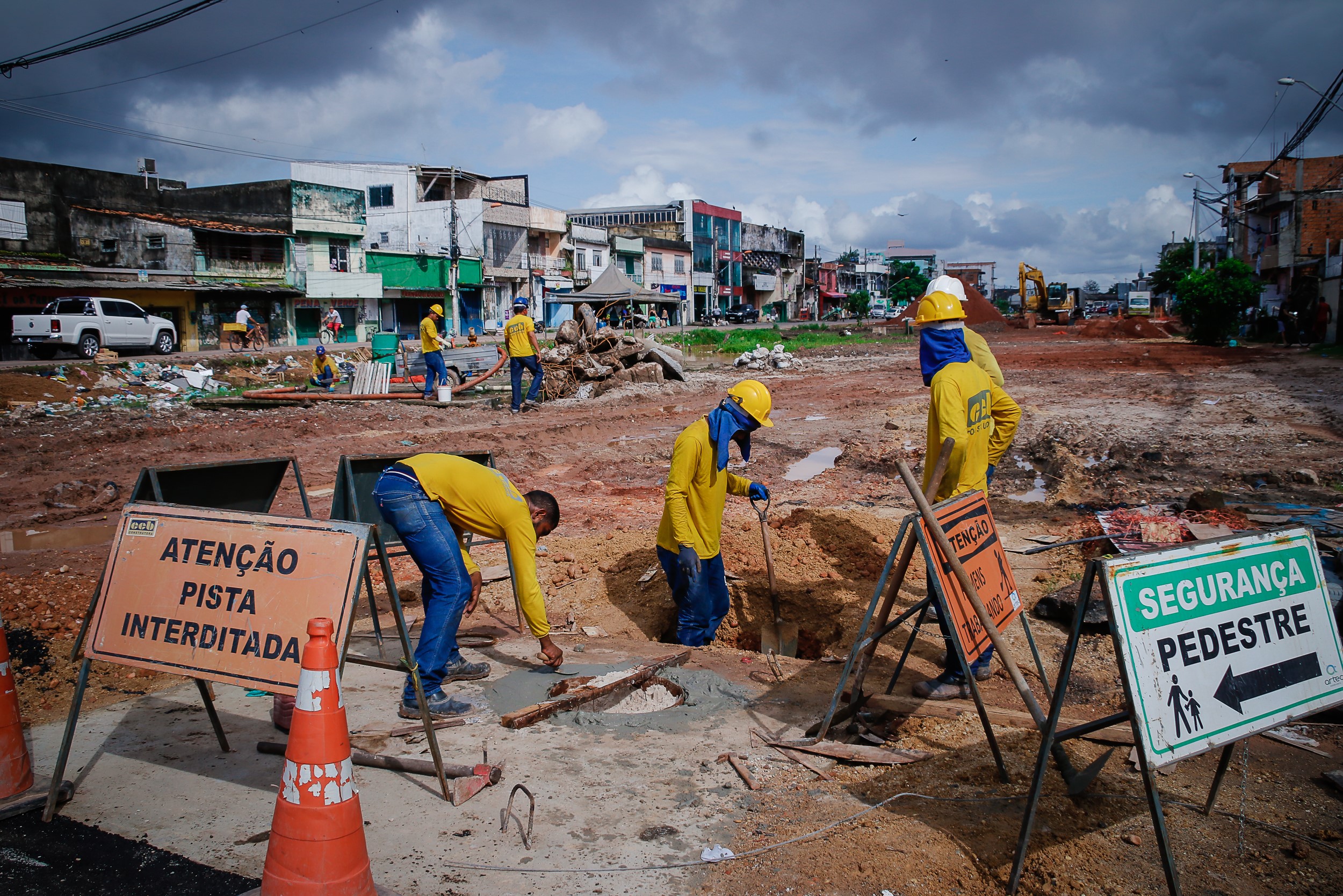 Prefeitura conclui obra de interligação da Mundurucus ao canal da Bernardo Sayão