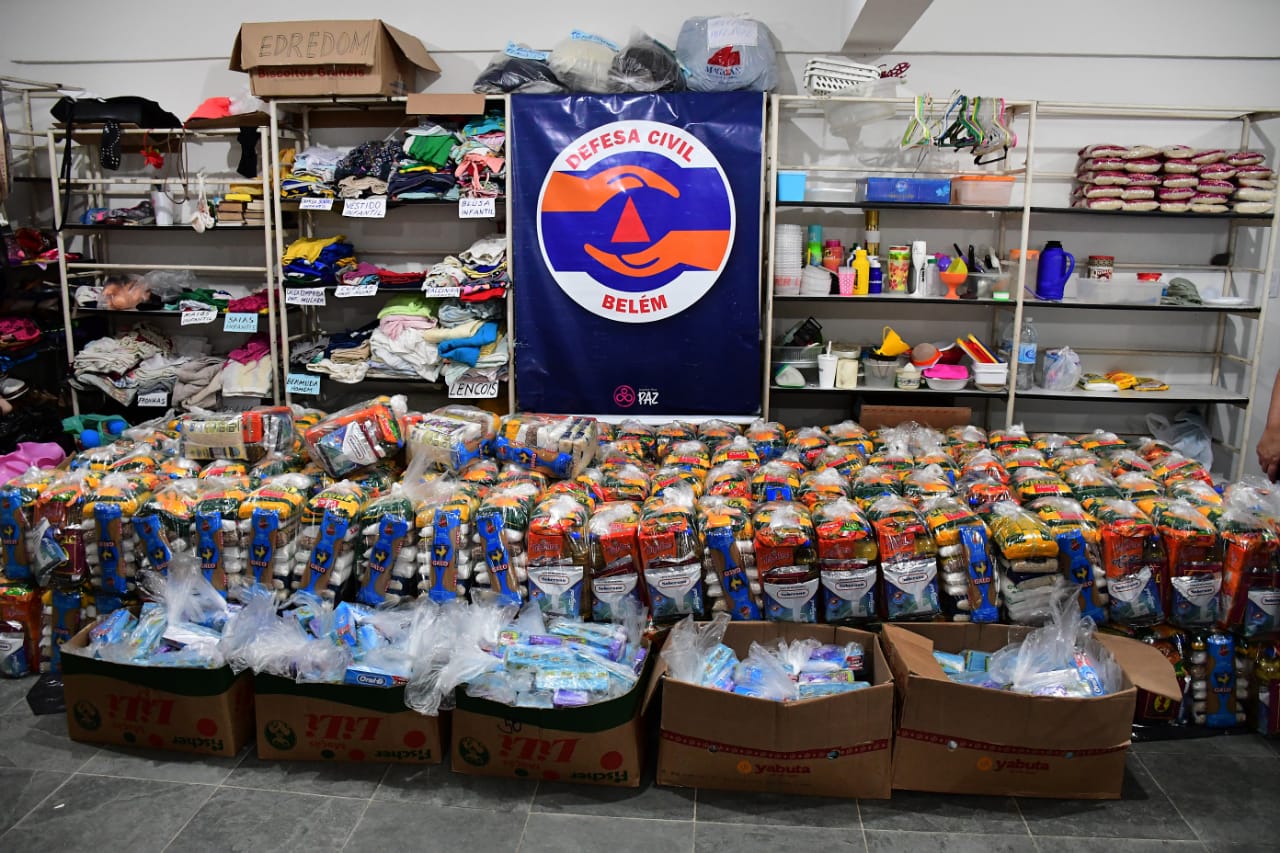 Prefeitura recebe doações para famílias vulneráveis durante pandemia de Covid-19 