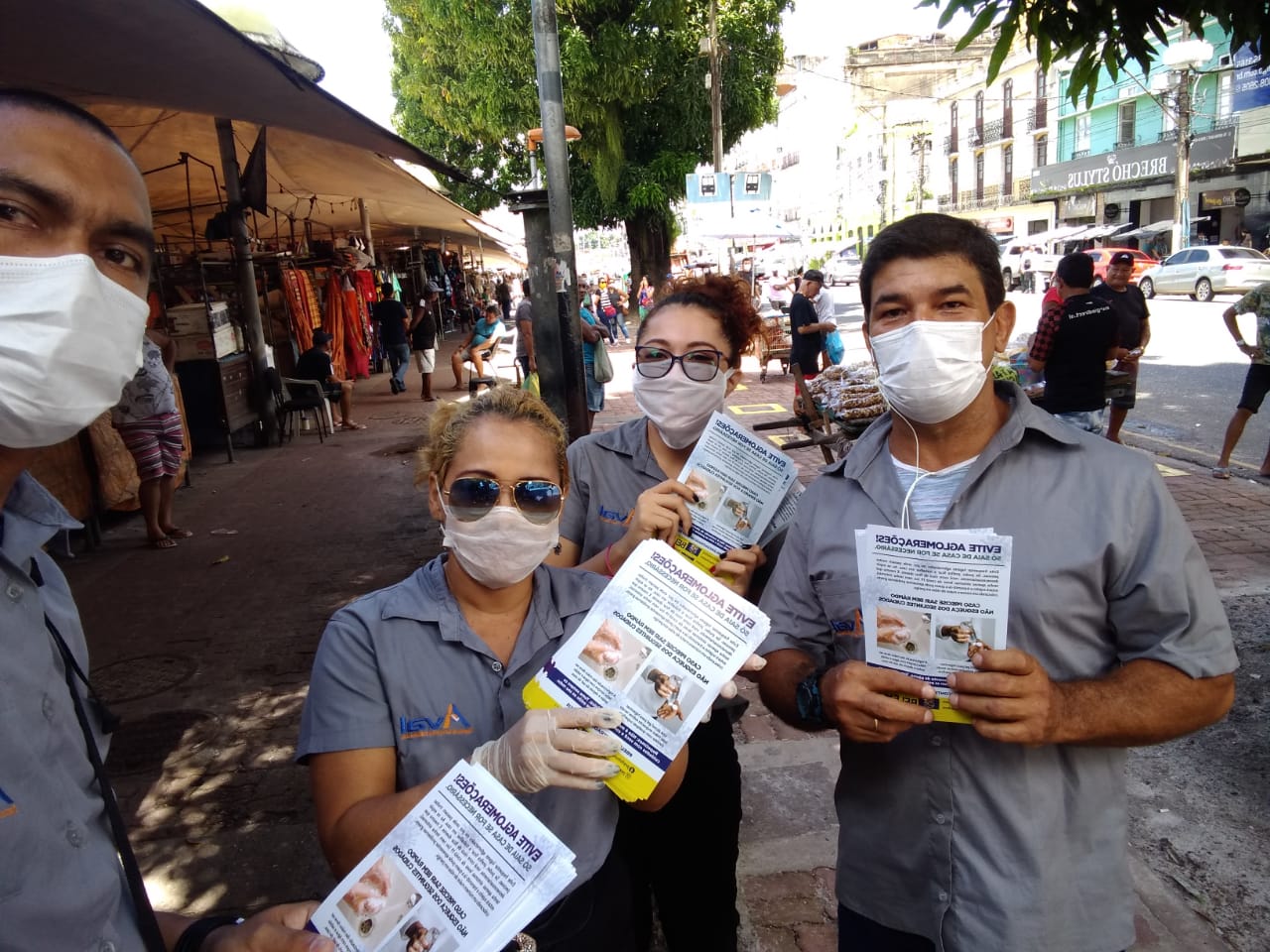 SeMOB orienta população nas paradas de ônibus de Belém
