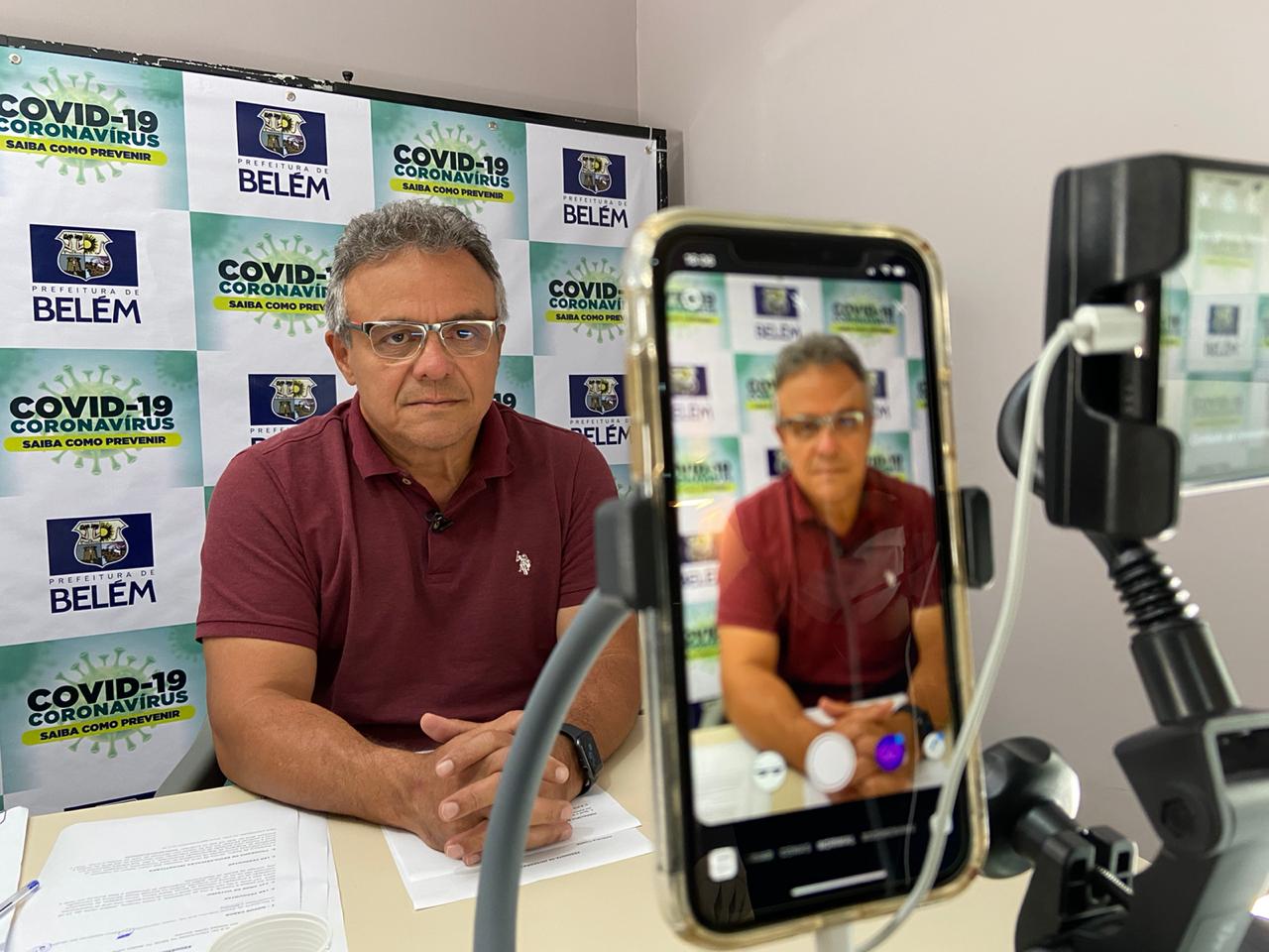 Prefeitura de Belém apoia o Estado no combate à Covid-19