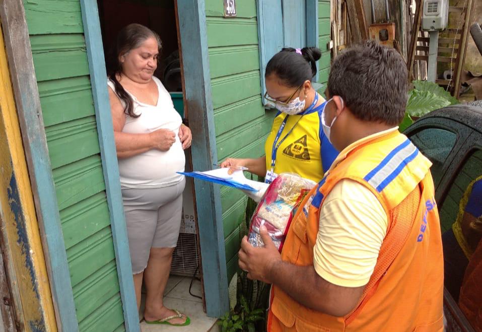 Prefeitura de Belém presta atendimento às famílias atingidas por alagamentos