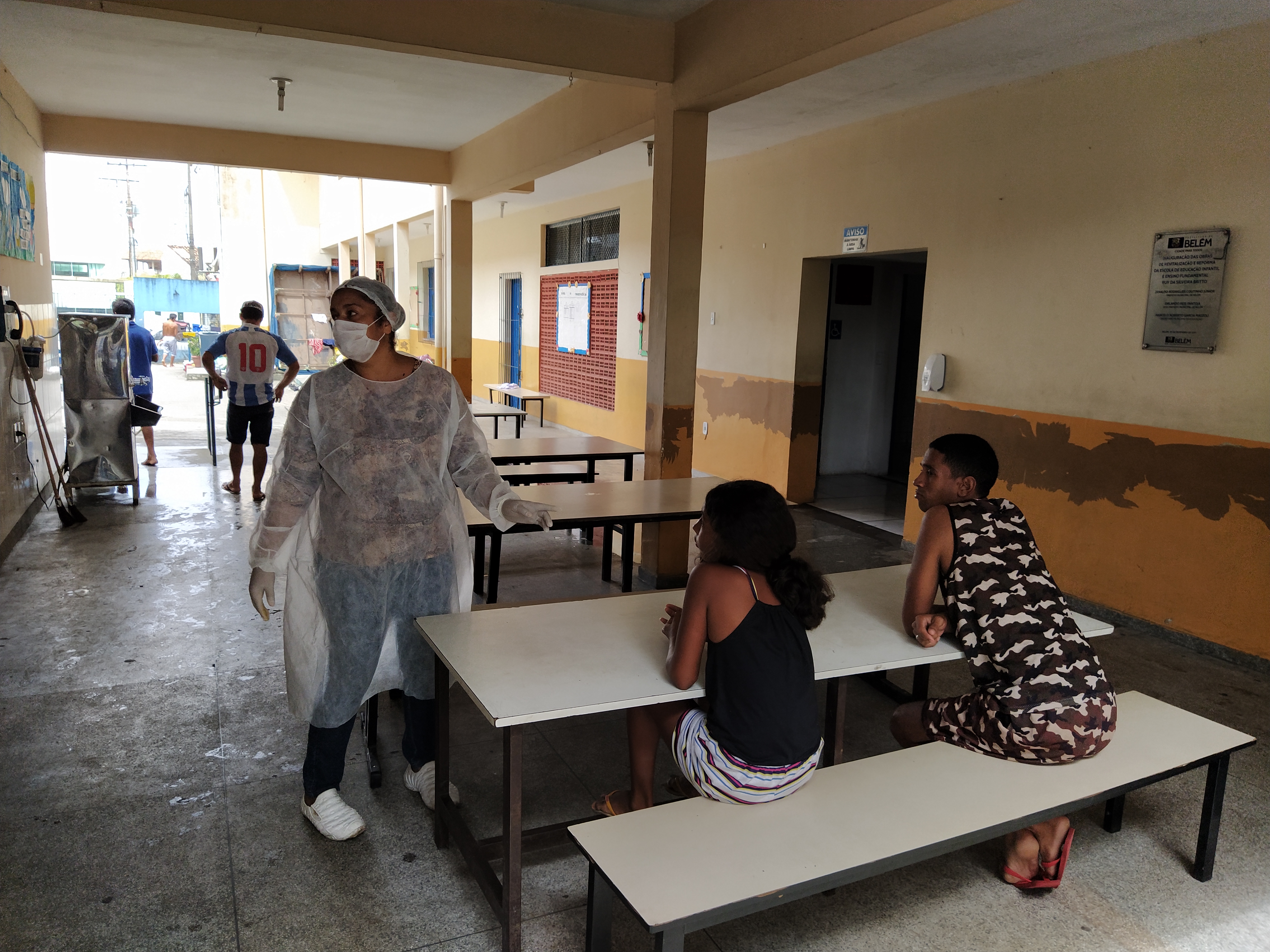 Prefeitura de Belém garante assistência aos migrantes refugiados Warao
