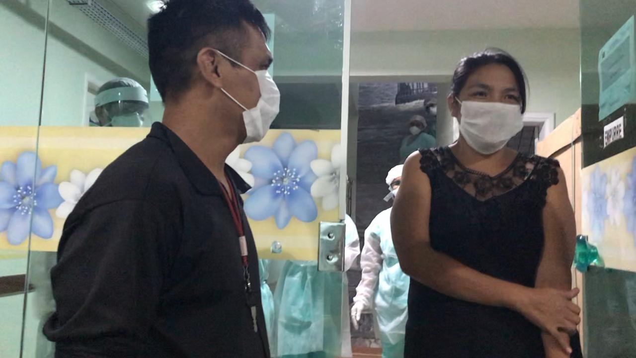 Primeira paciente internada com a Covid-19 no Dom Zico recebe alta