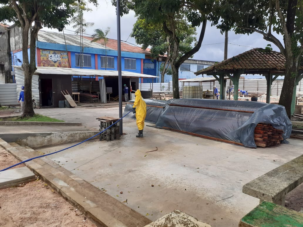 Construtoras seguem a execução de obras com medidas de combate à Covid-19