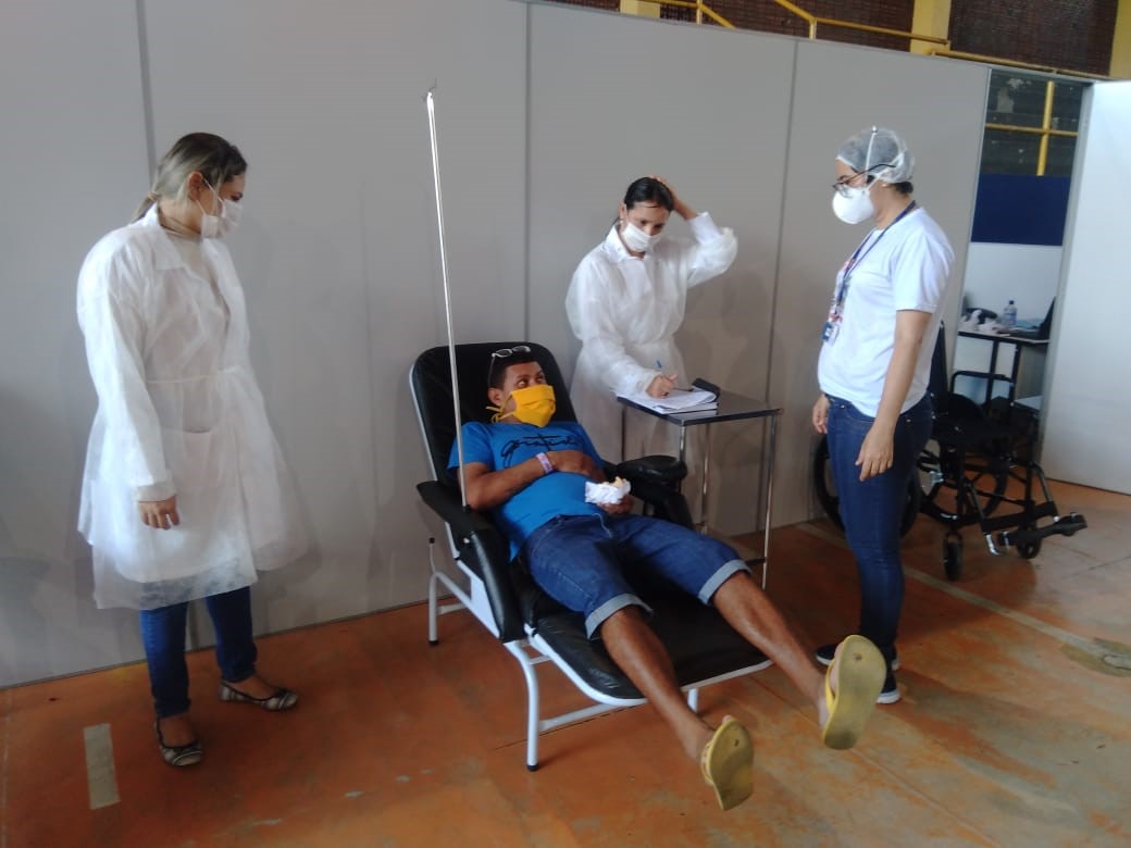 Ginásio Altino Pimenta começa a receber pessoas em situação de rua