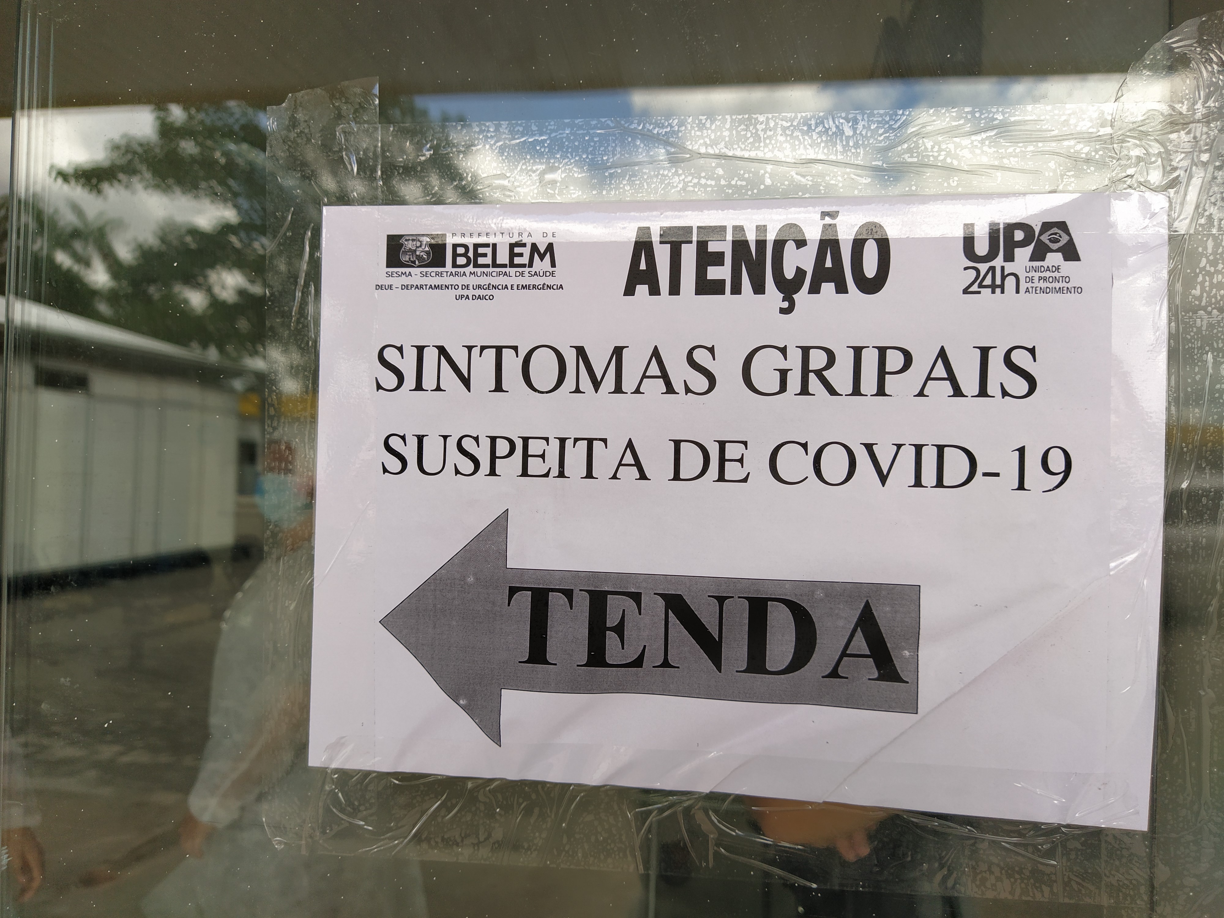 Prefeitura de Belém cria anexos às UPAs para realização de triagem