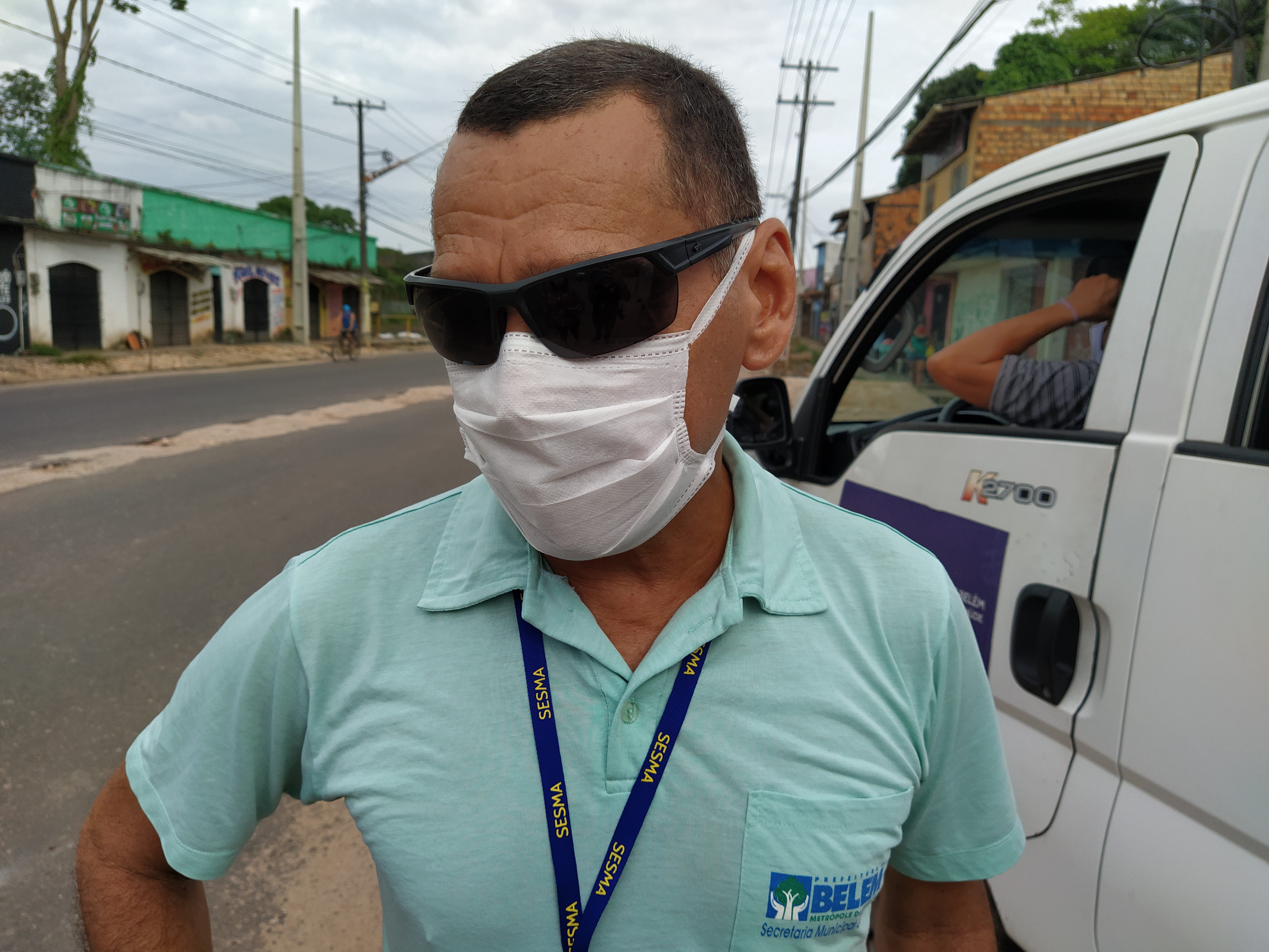 Animal é resgatado pelo Centro de Zoonoses 