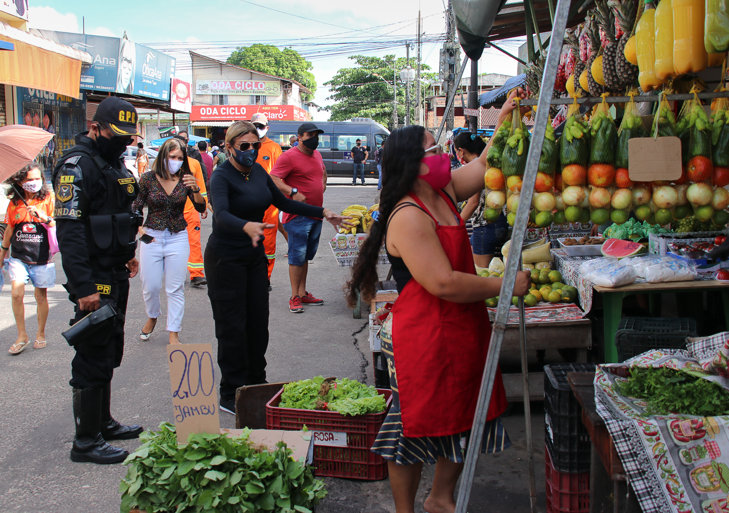Feiras da Cabanagem, Bengui,  Marambaia e Guamá são fiscalizadas 